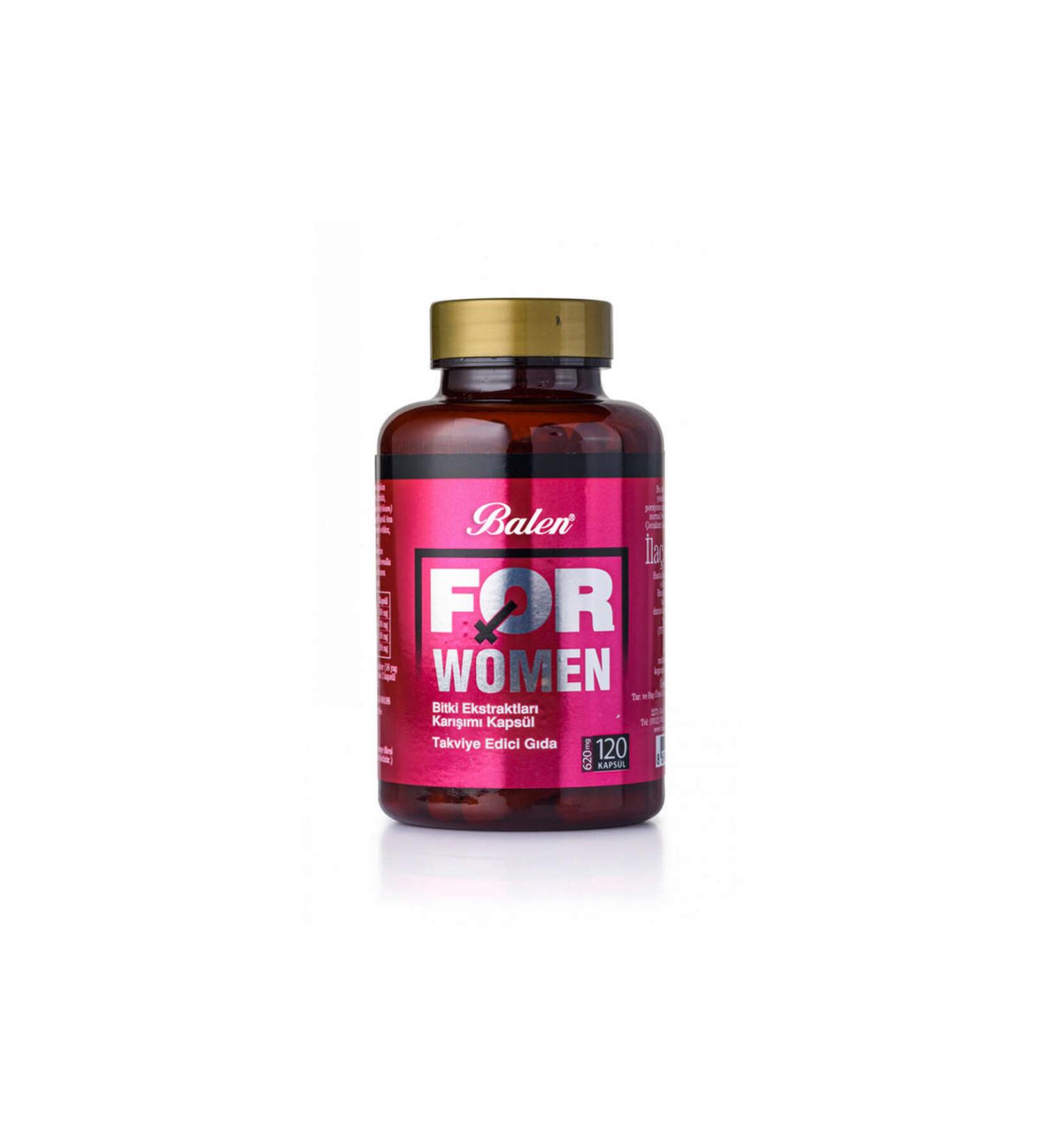 Balen Forwomen Plant Extracts Mix Capsule | Energy Se 570008 Protecting Hormonal Balance
