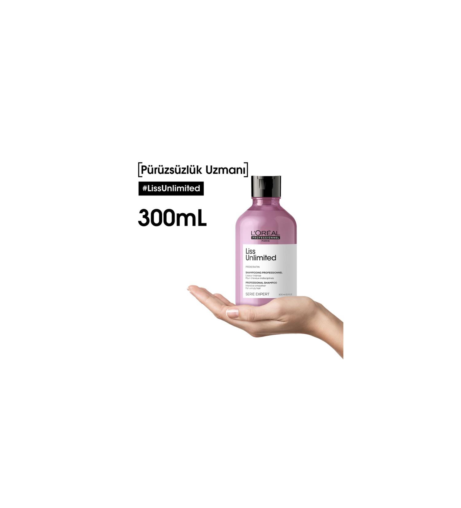 L'Oreal Professionnel LISS UNLIMITED SHAMPOO 300 ml L'Oreal Professionnel-Pro Keratin Hair Strengthening Nourishing