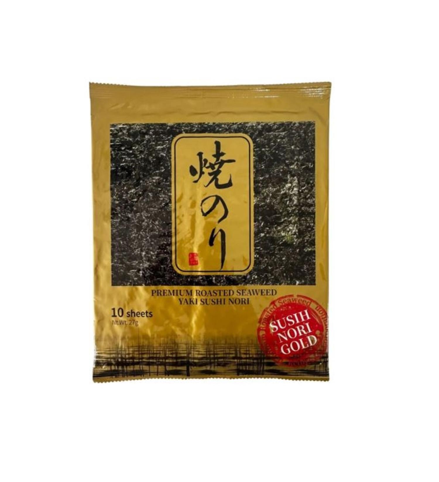 Natural Nori Seaweed 10 Sheets 24-25 Gr