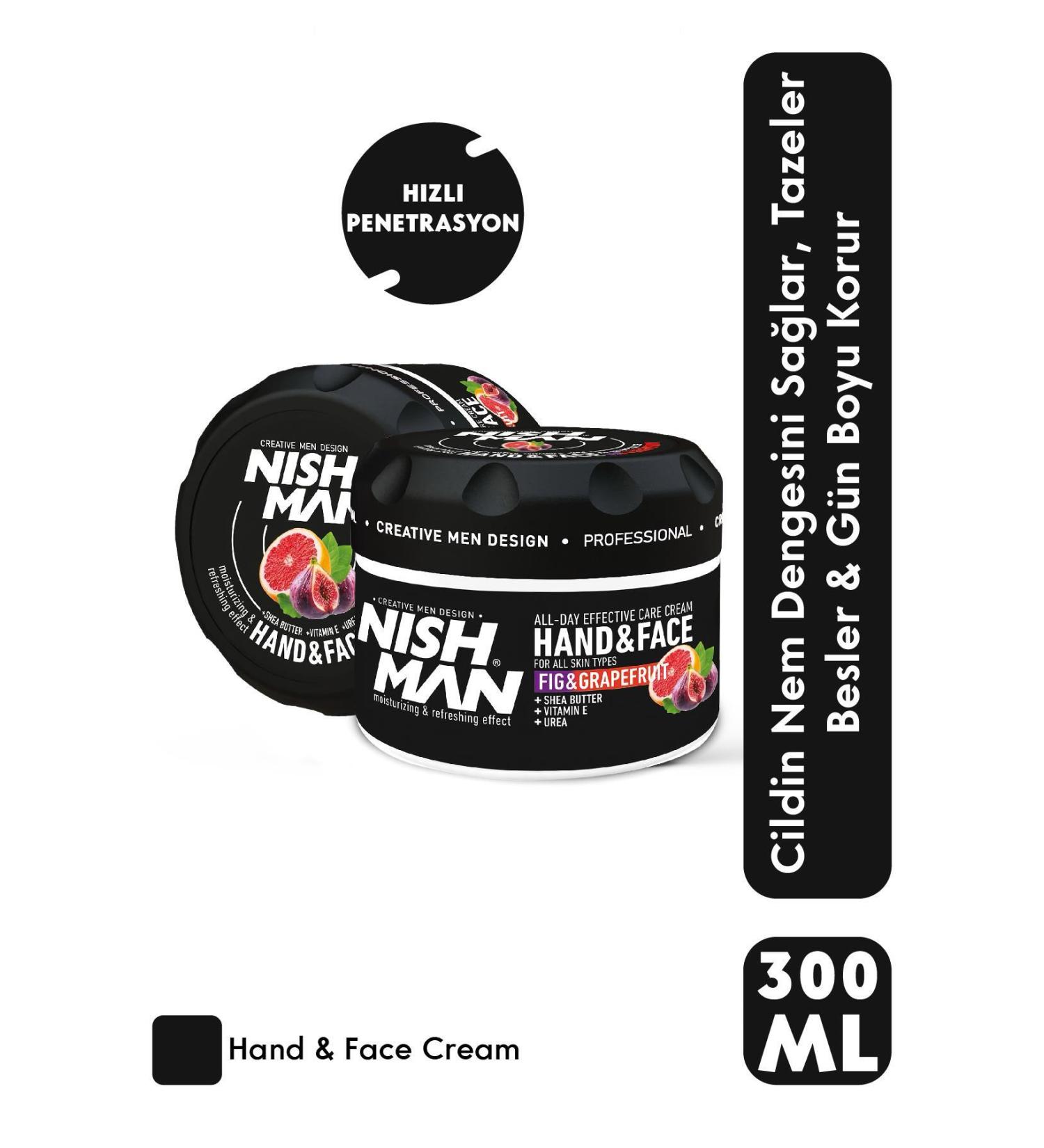NISHMAN Grapefruit and Fig Hand Face and Body Cream - Buy Online on GoSupps.com