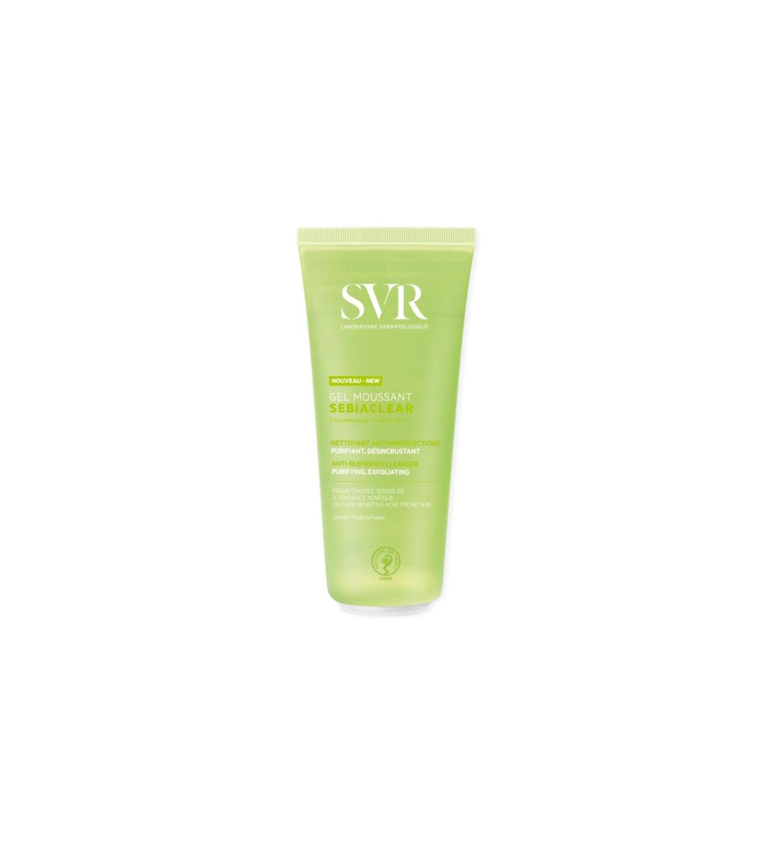 SVR Sebiaclear Facial Cleansing Gel 200 ml