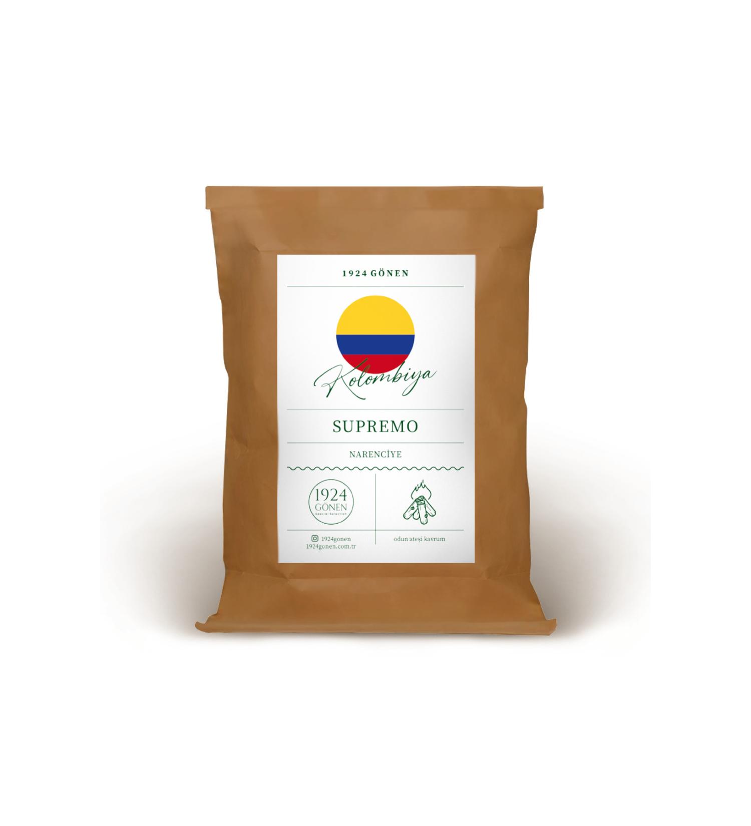 1924G NEN Colombia Medium Hard Coffee Beans 5kg.