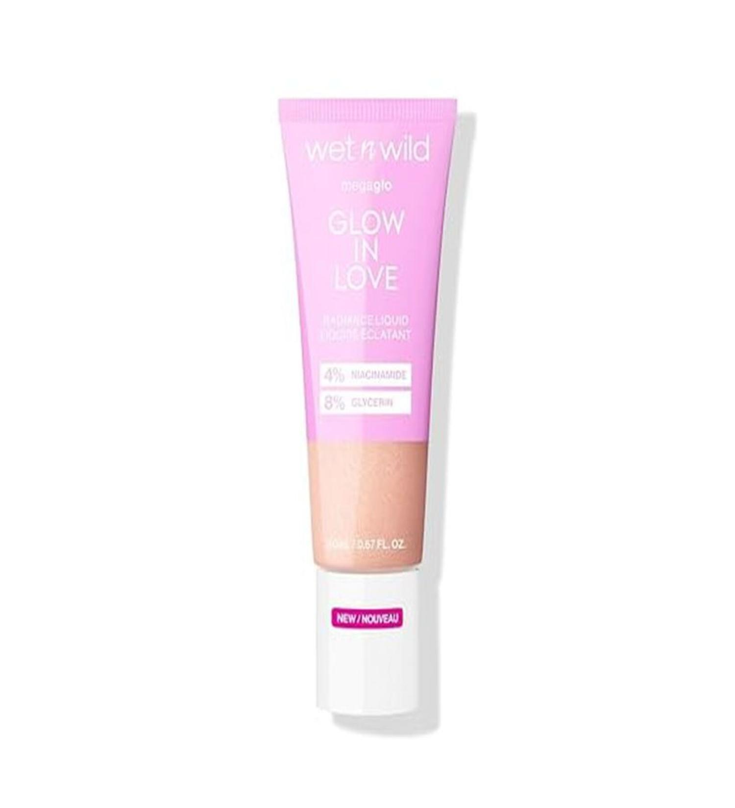 WET N W LD MegaGlo Glow in Love Radiance Liquid Illuminator Natural Shine and Refreshing Formula