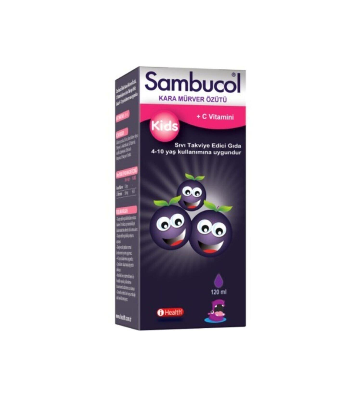 Sambucol Kids Black Elderberry Extract 120 ml Syrup