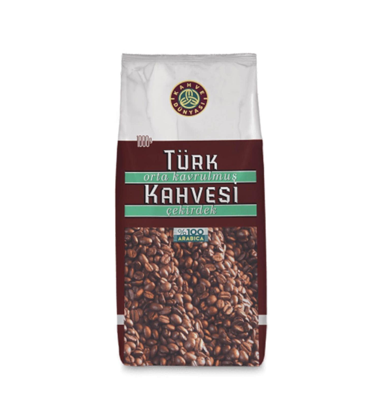 Kahve D nyas Medium Roast Turkish Coffee Beans 1 kg