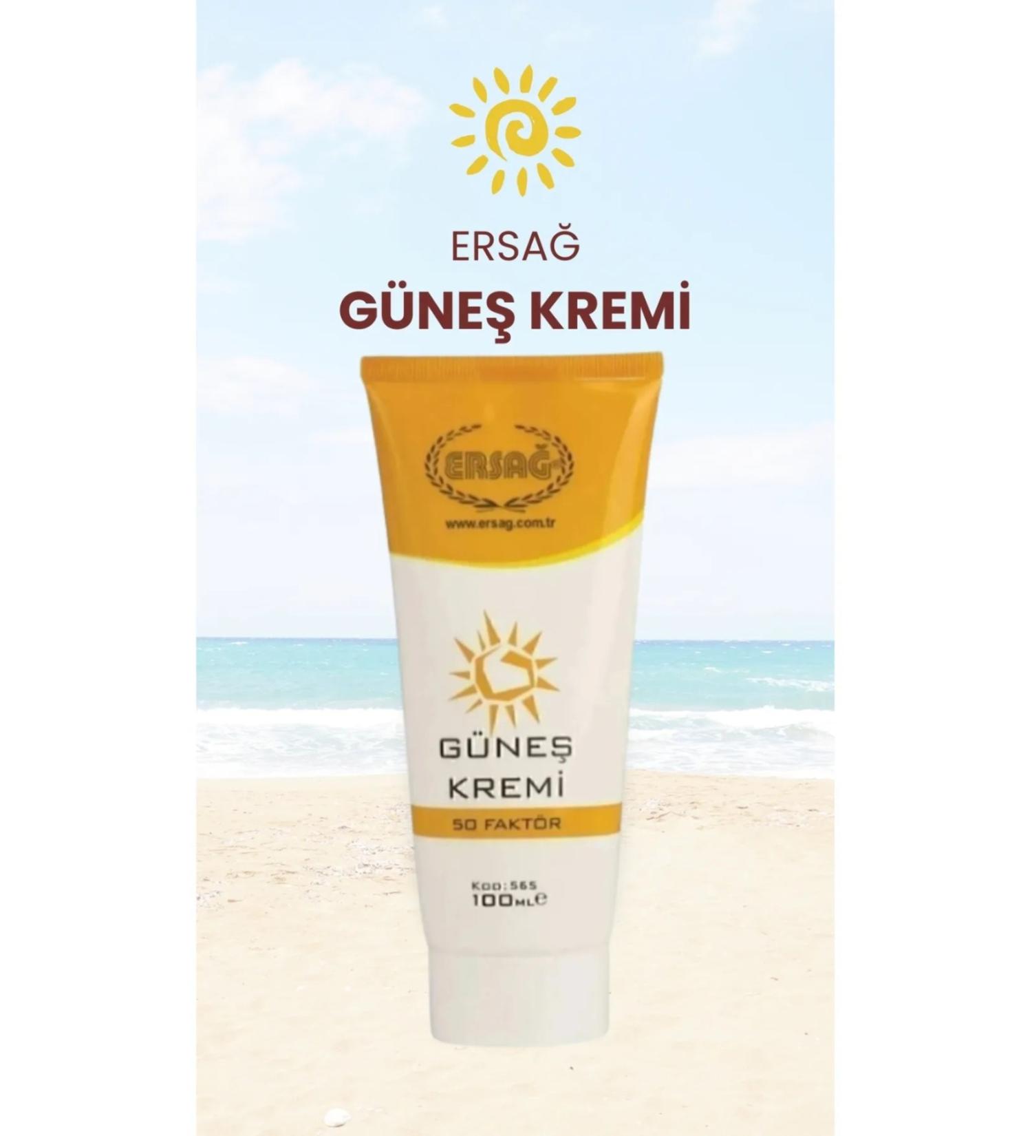 Ersa Sun Cream 50 Factor 100 Ml-sm