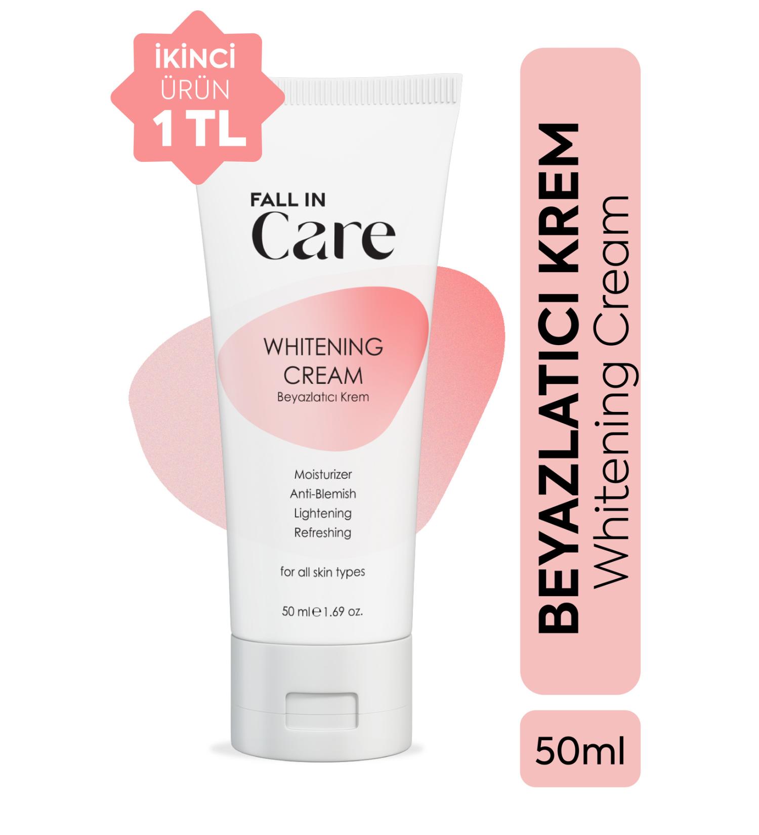 FALL IN CARE Skin Whitening Brightening Anti-Spot Care Cream Glutathione Alpha Arbutin Cream 50 ml - Buy Online on GoSupps.com