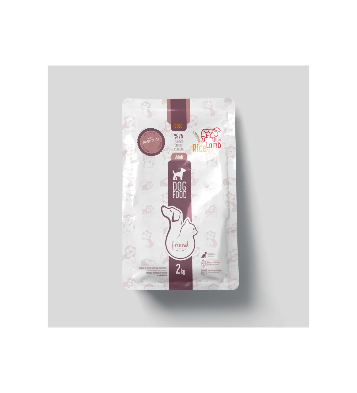 shop FRIEND GOLD ADULT DOG FOOD LAMB 2KG