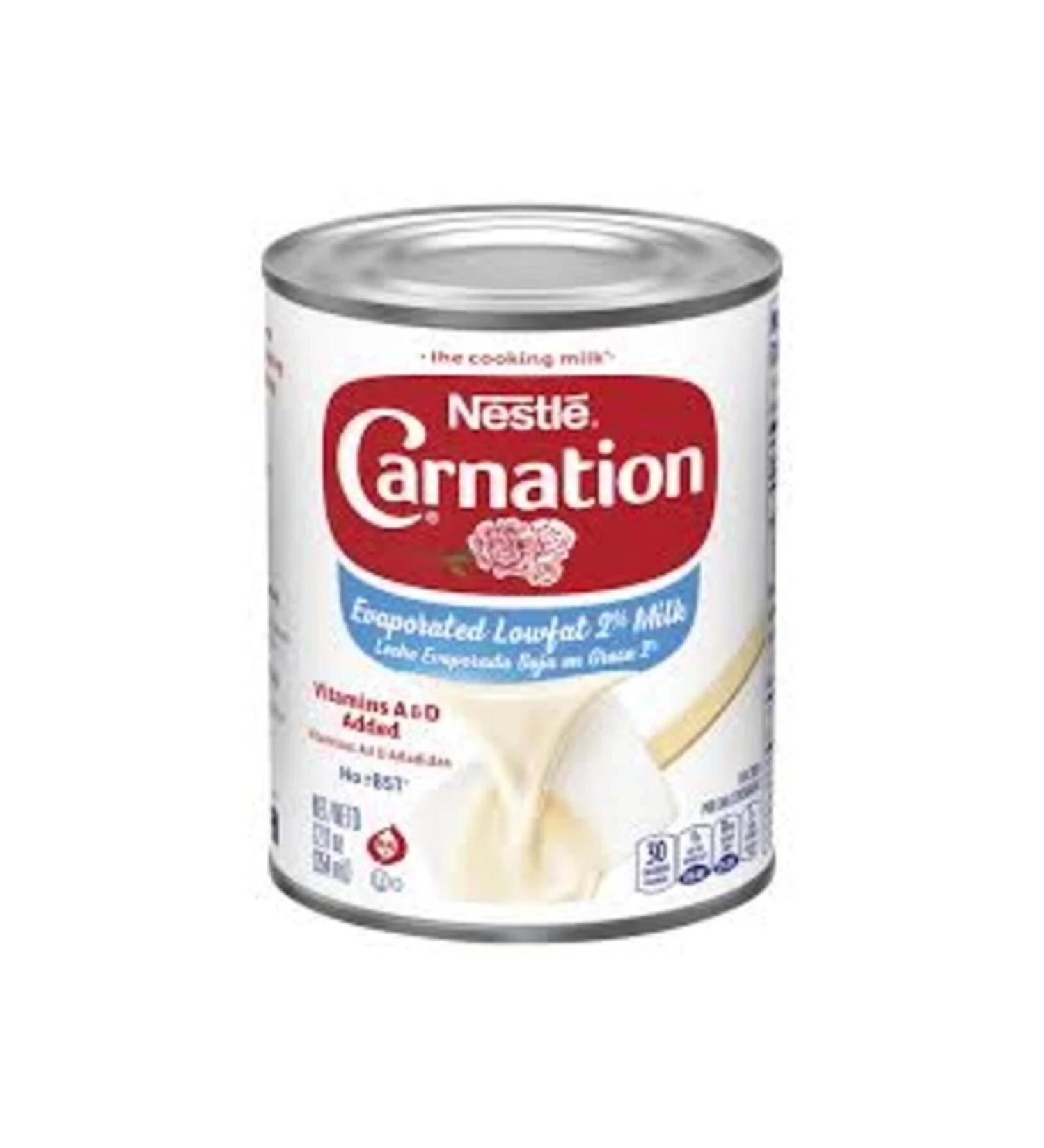Nestle Carnation Evaporated Lowfat 2% Milk 354 ml