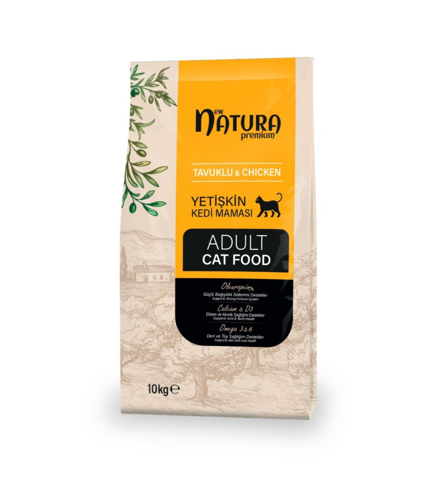 New Natura Premium Adult Cat Chicken 10 Kg