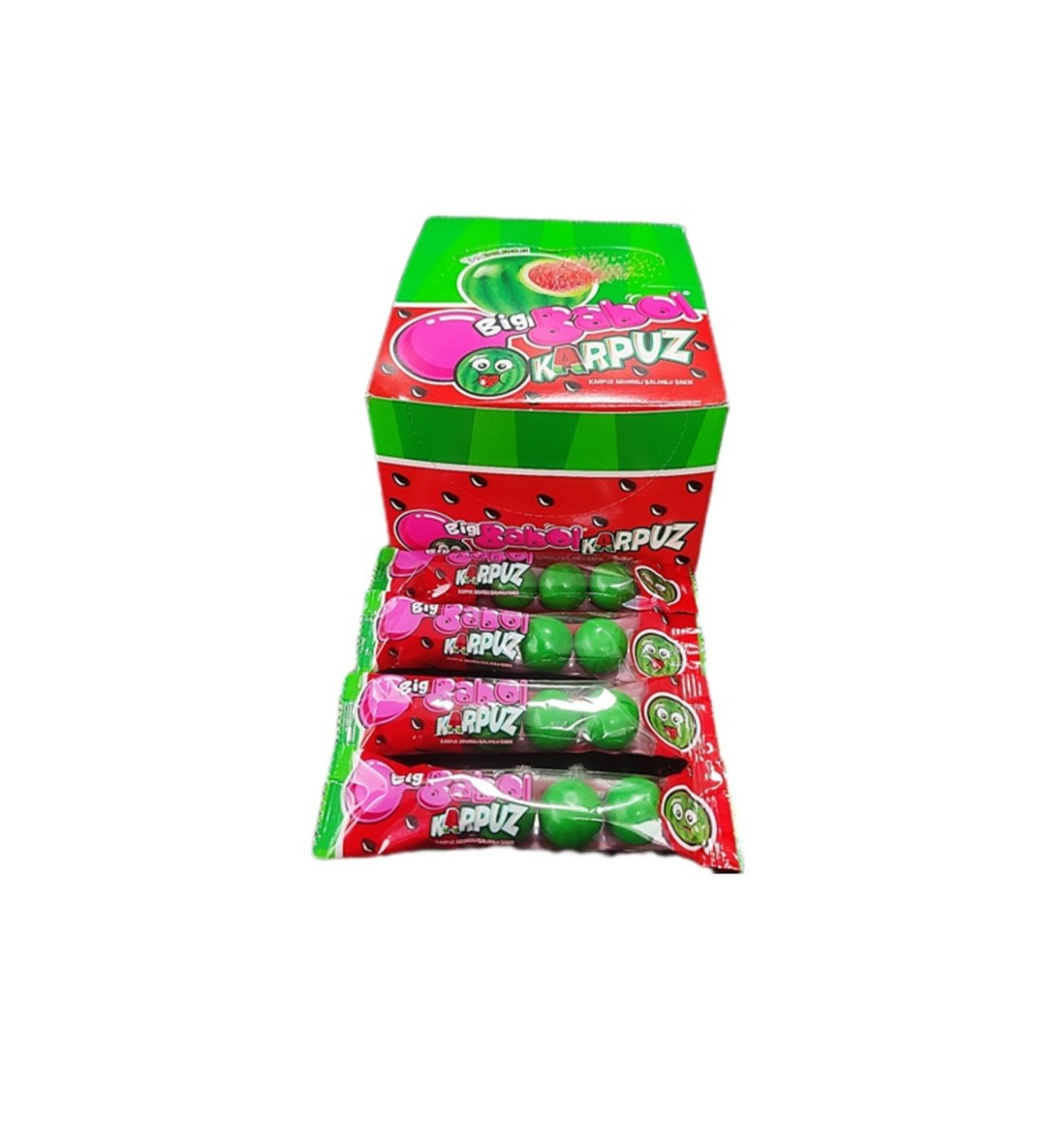 Big Babol Flowpack Watermelon_Sugar Gum 28 x 20gr