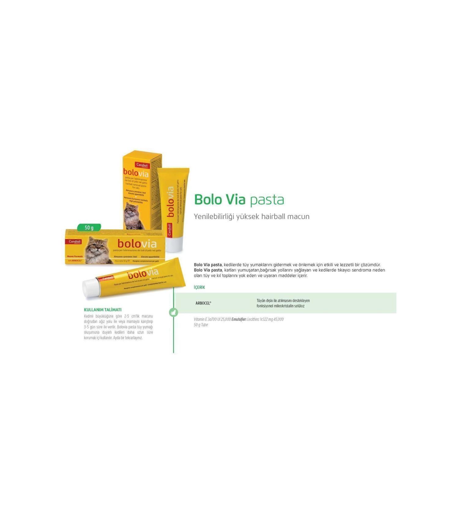 teknotrust Bolovia Cake Complementary Malt Cake for Cats 50g