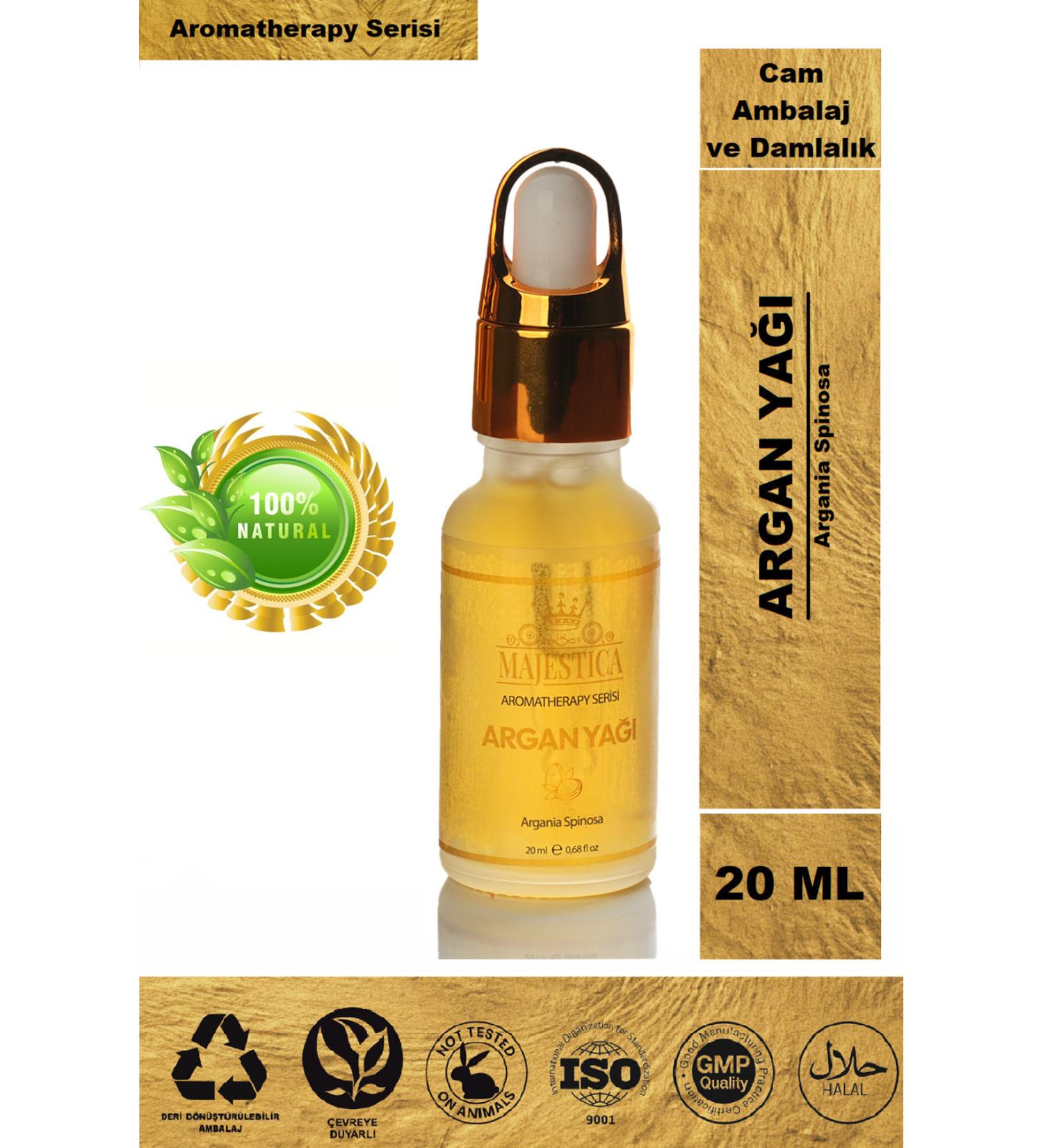 Majestica Argan Oil 20 ml 0 Pure and Natural - Buy Online on GoSupps.com
