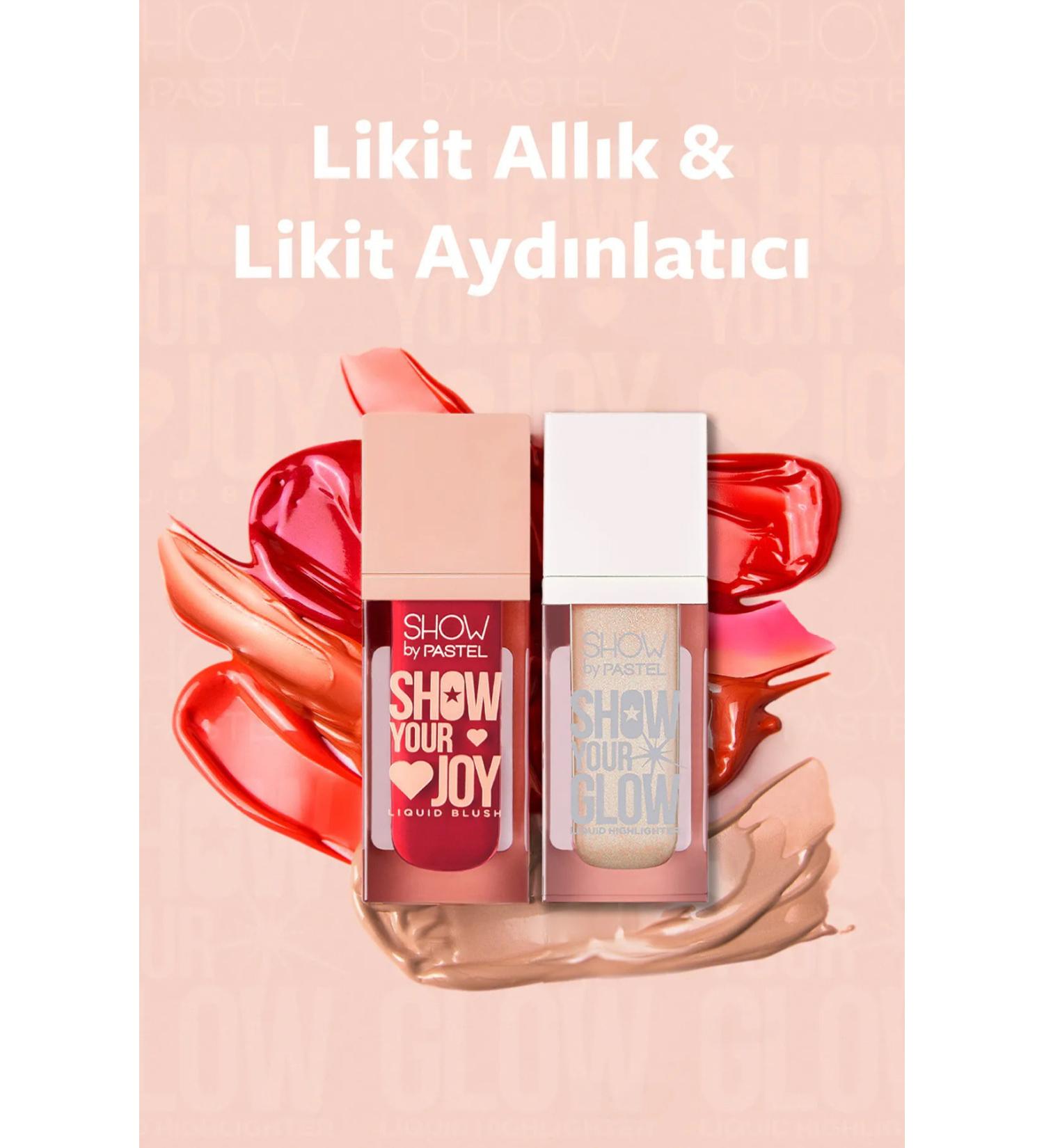 Pastel Mix & Match Glow Liquid Highlighter 72 & Joy Liquid Blush 52 Pastel