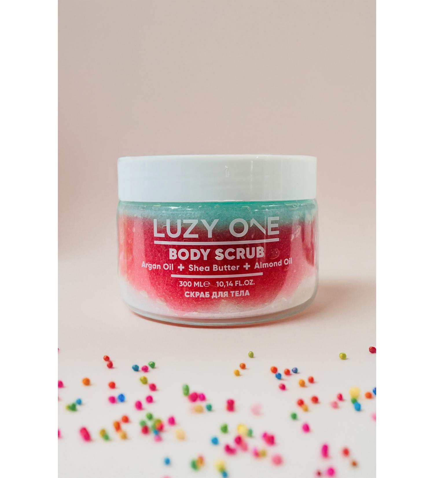 Luzy One Body Scrub - Fascinating Vanilla Scented Body Scrub That Cleanses Your Skin - 300 ml