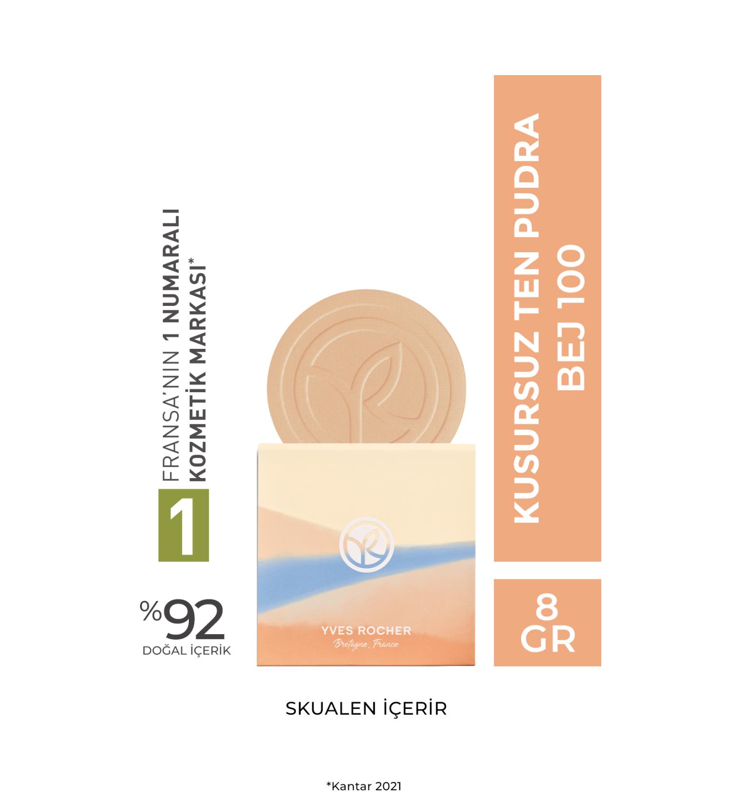 Yves Rocher Flawless Skin Powder-Beige 100-9767