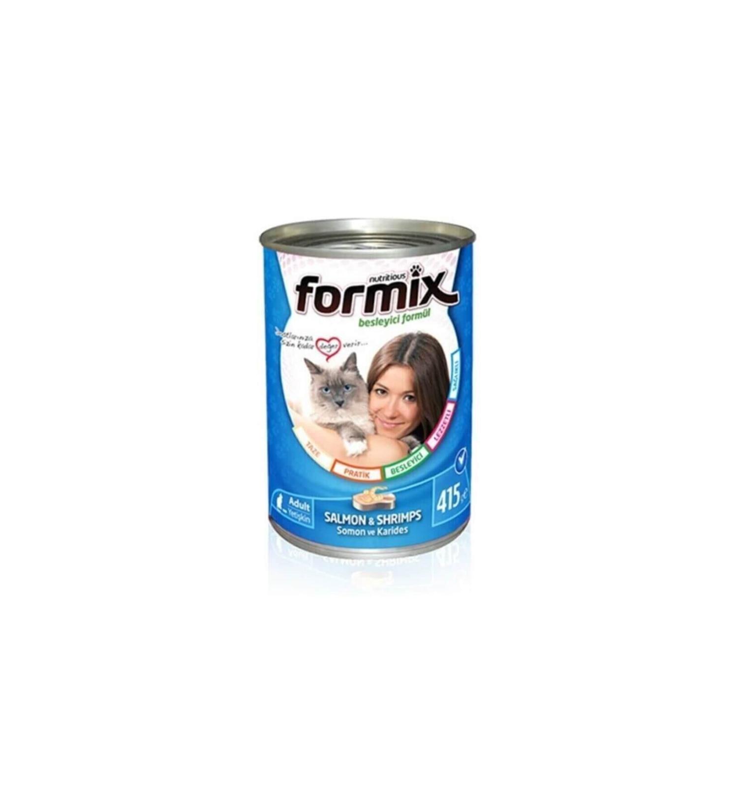 teknotrust Formix Salmon Piece Meat Sauce Adult Dog Canned Food 400 gr