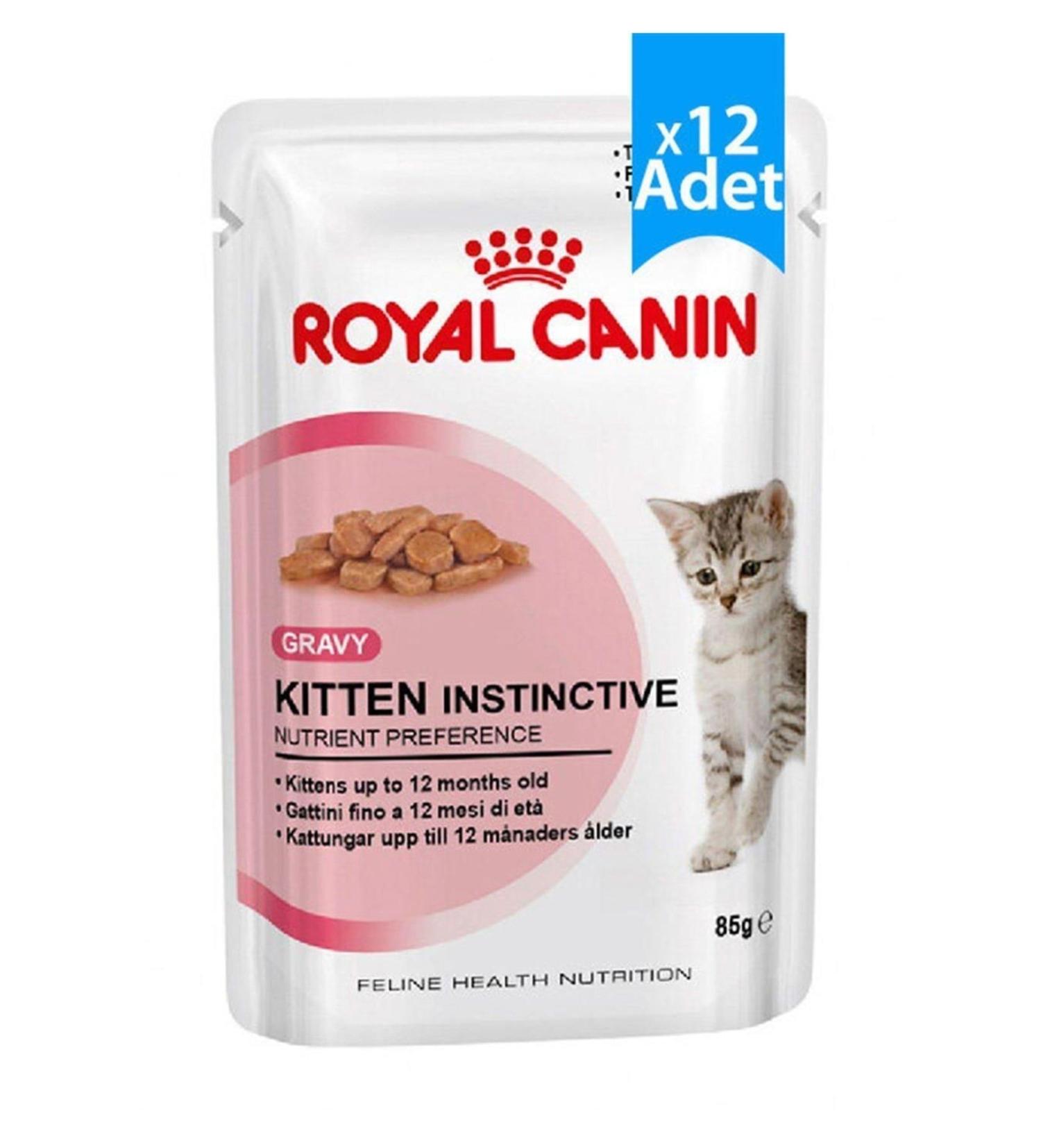 teknotrust Kitten Gravy Pregnant and Kitten Canned Cat Food 85 gr X 12 Pieces