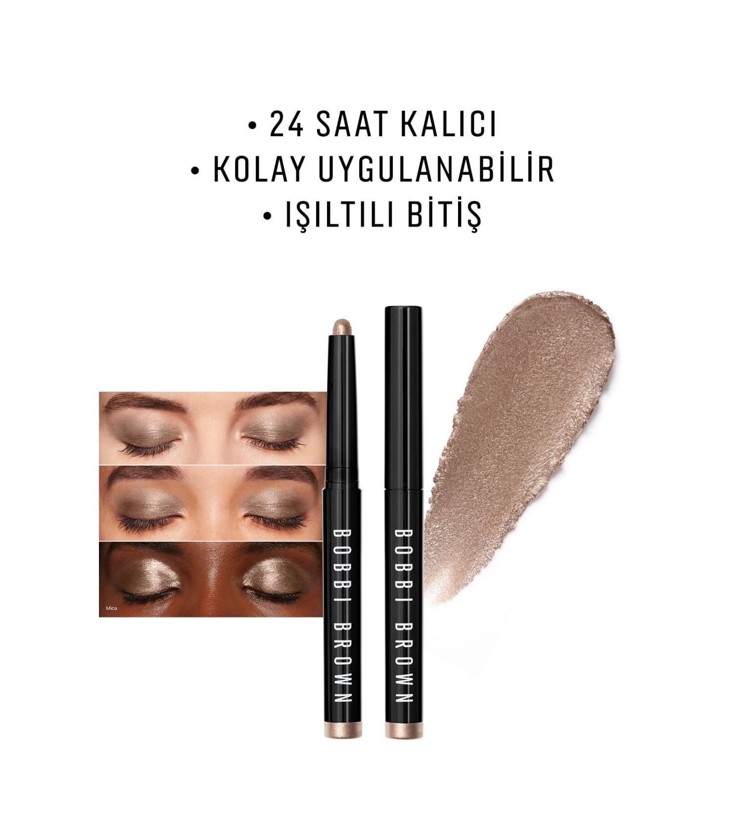 Bobbi Brown Intense Pigmented Eyeshadow with Extraordinary and Long-Lasting Formula - Mica D.Center1301