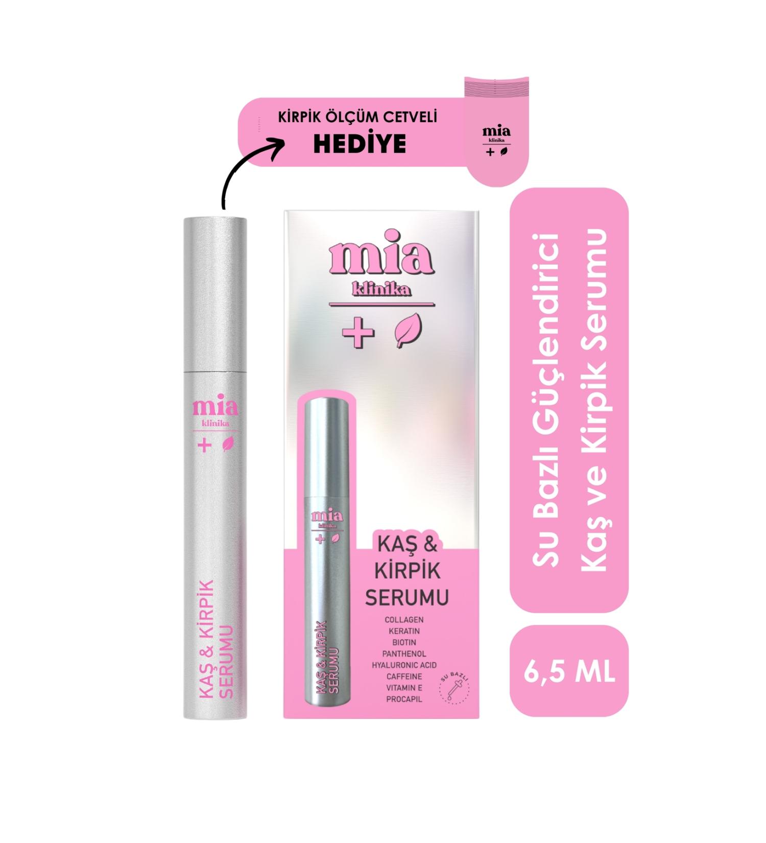 mia clinica water based strengthening eyebrow and eyelash serum 6.5 ml - Buy Online on GoSupps.com