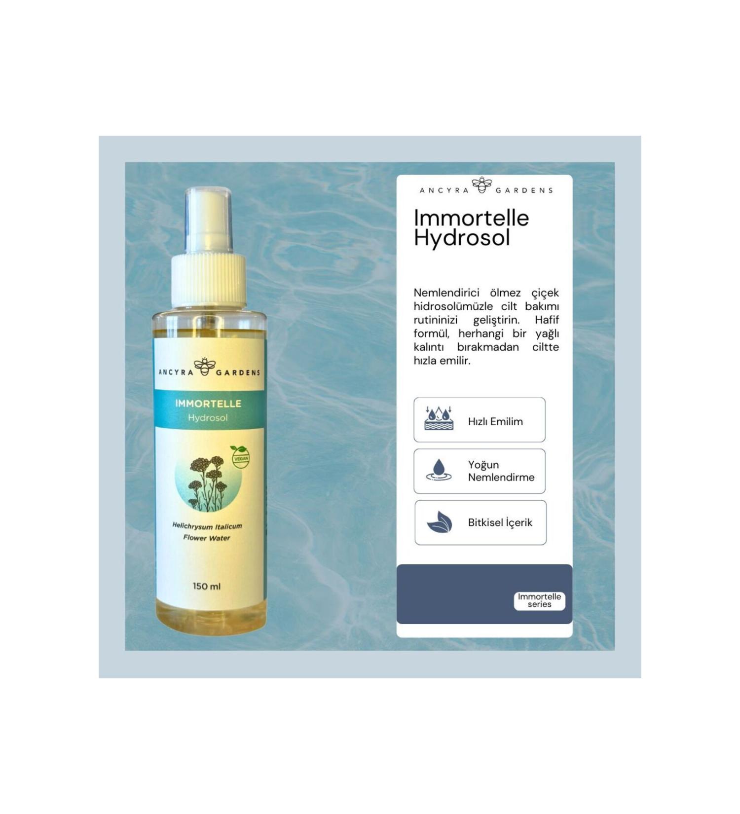 Ancyra Gardens Immortelle Hydrosol 150ml - Buy Online on GoSupps.com