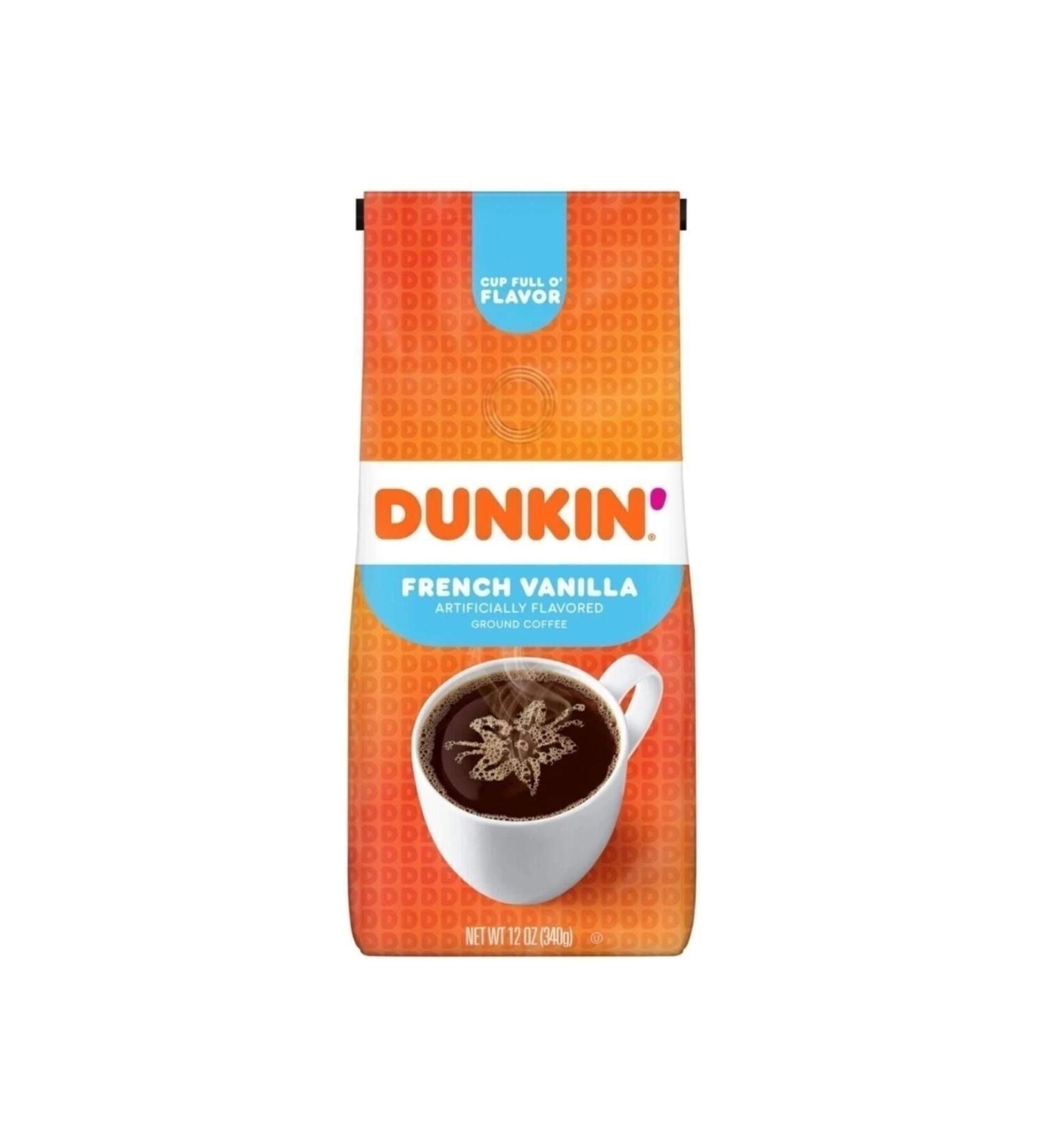 Maxwell Dunkin Donuts French Vanilla Strawberry Coffee 340gr
