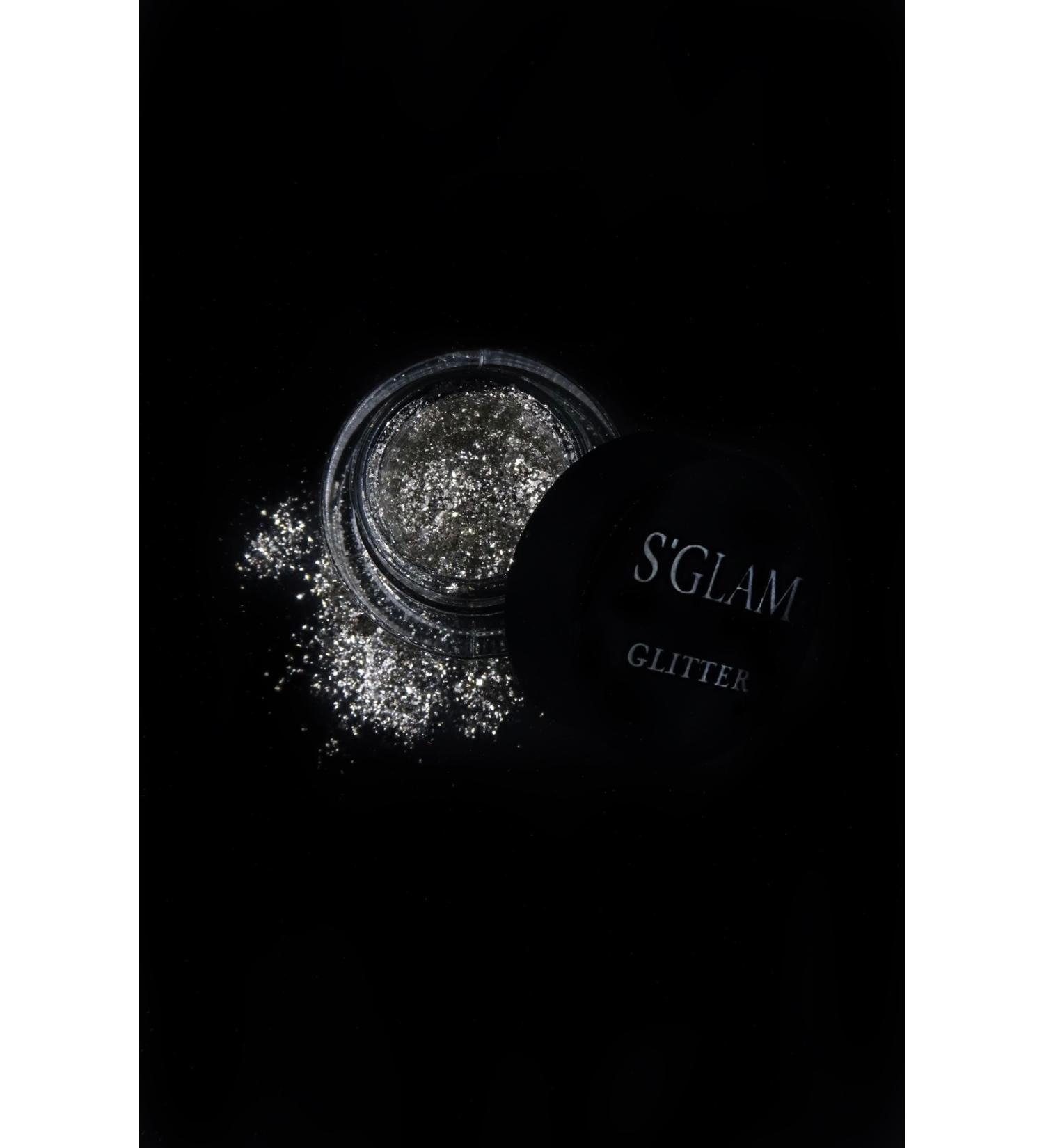 S'GLAM Glitter White D