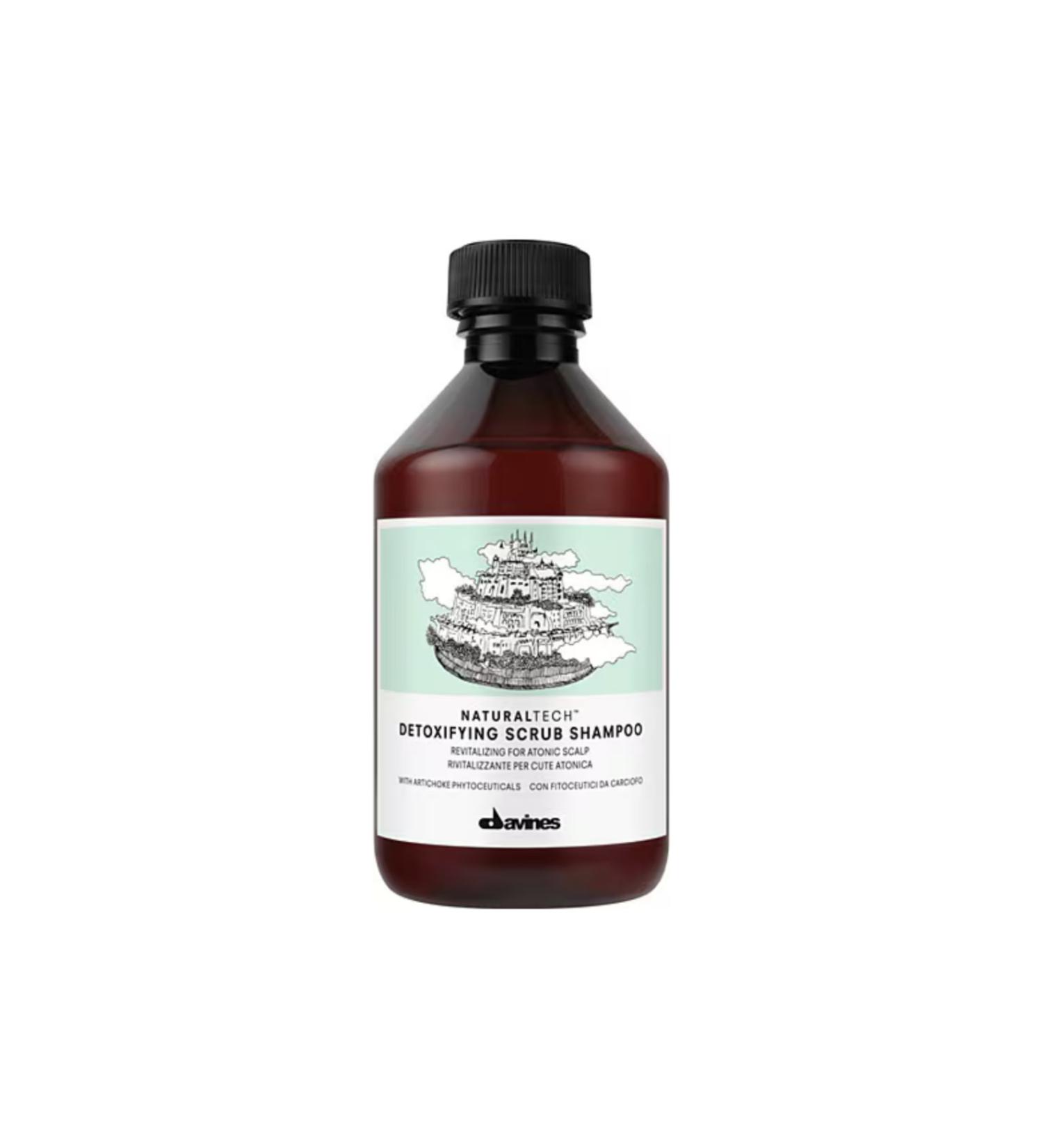 Davines Economic Duo Davines Detoxifying Scrub Purifying Shampoo 250ml - 0 Original 0 Natural