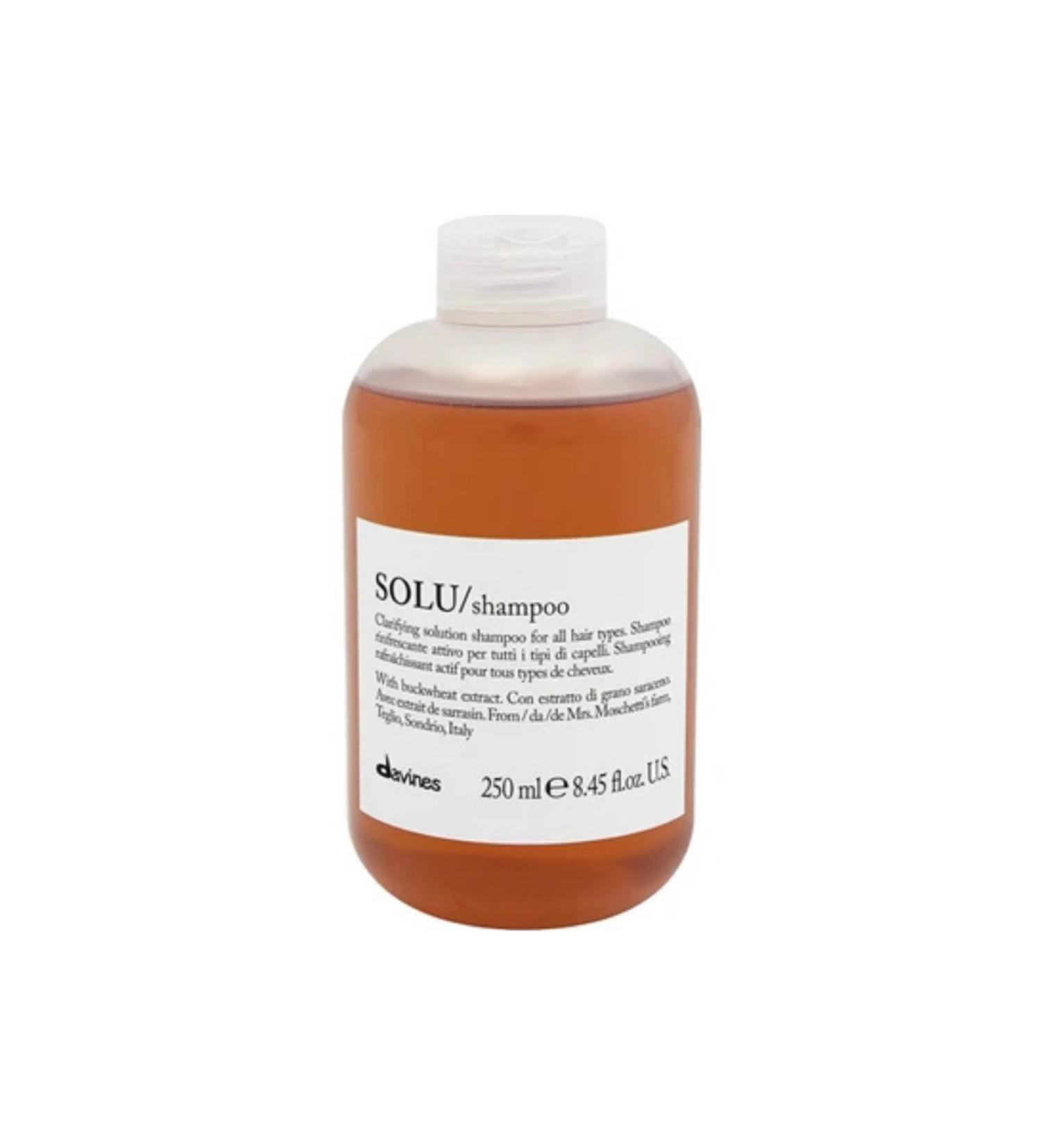 Davines Economic Duo Davines Solu Cleansing Protective Shampoo 250ml - 0 Original 0 Natural