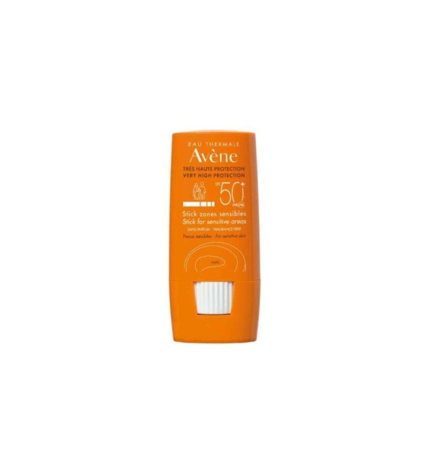 Avene Stick Spf50 Sun Protection Stick for Sensitive Areas 8gr