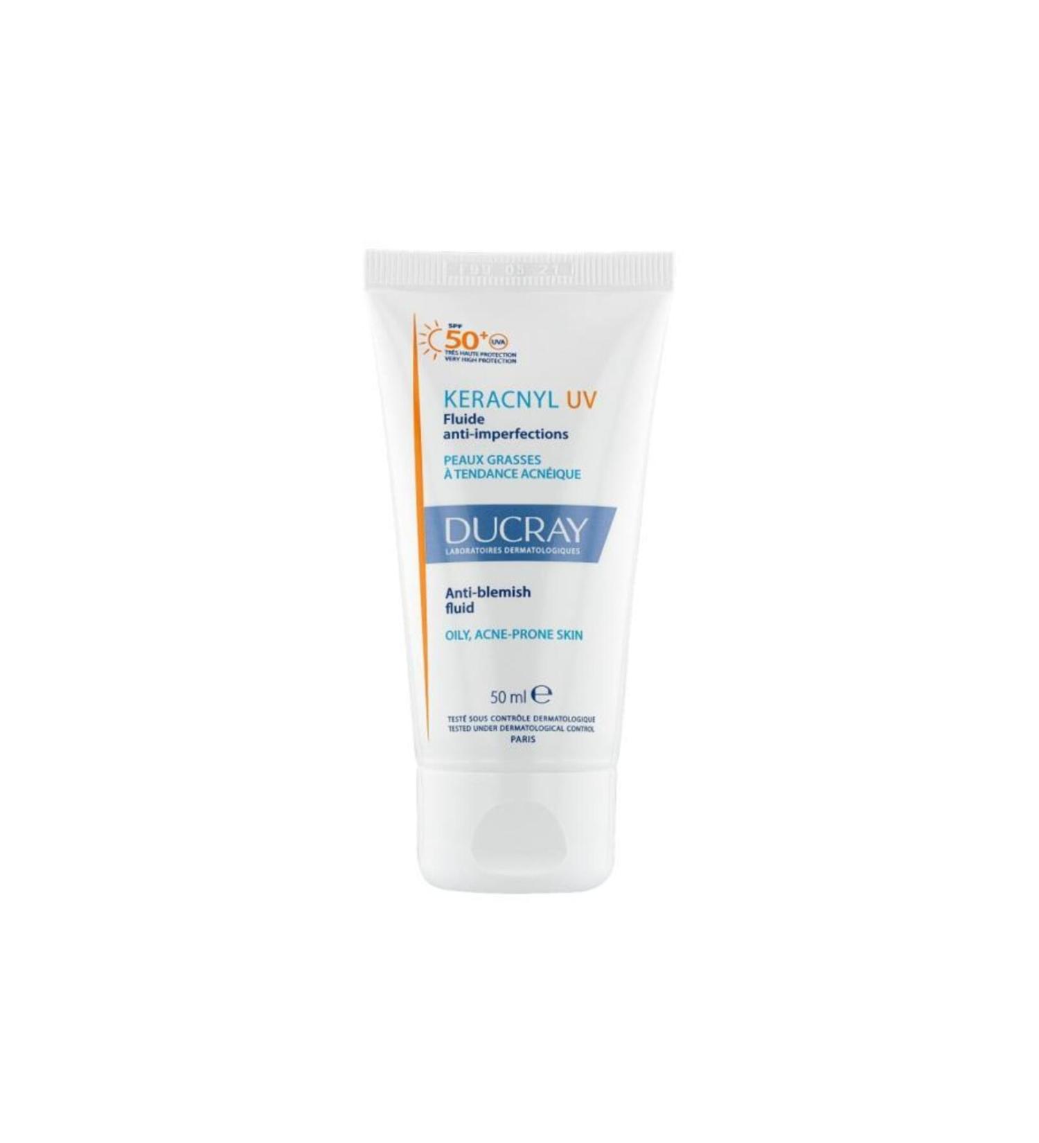 Ducray Keracnyl UV Spf50 Anti-blemish Fluide 50 ml