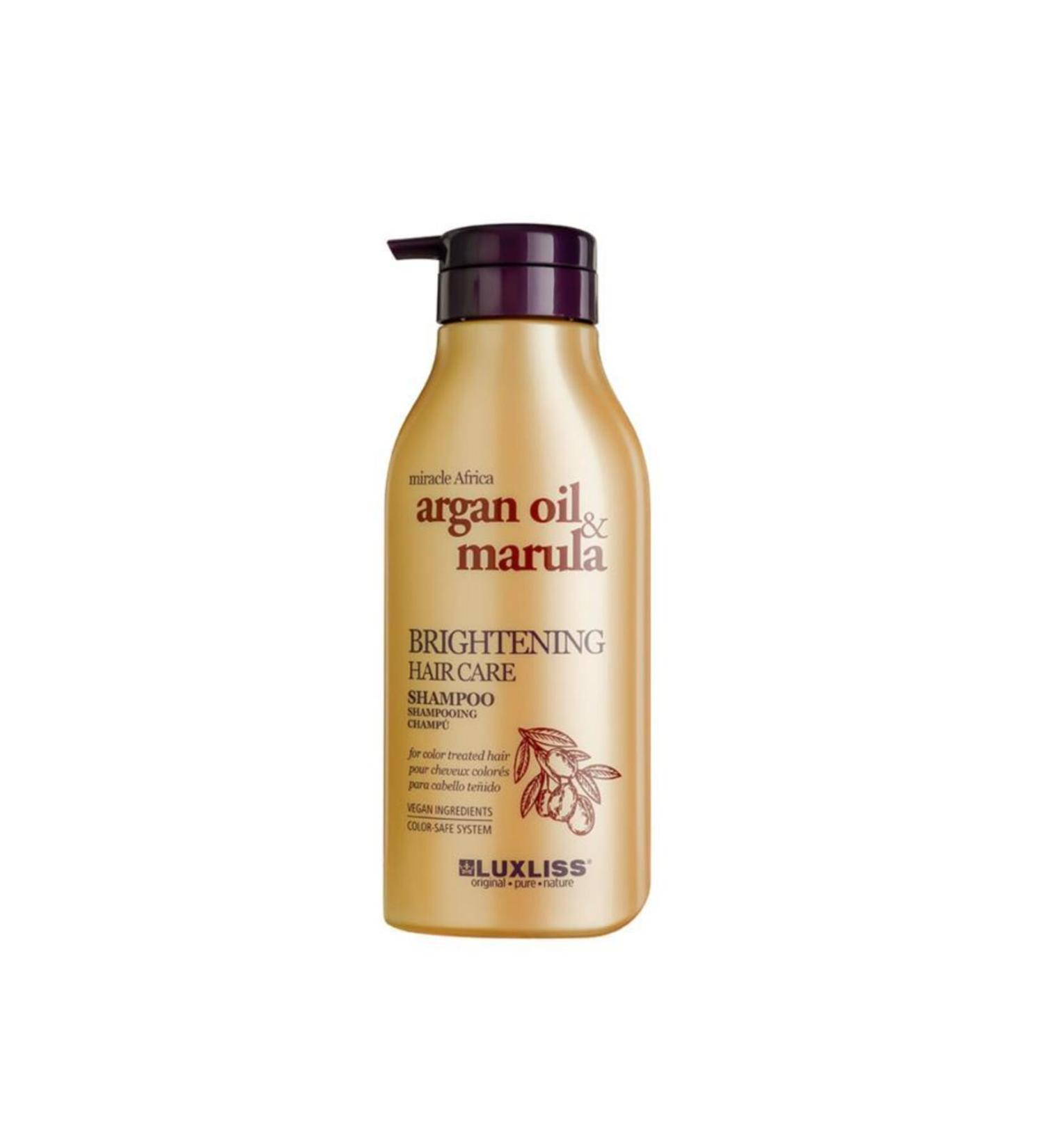 Luxl ss Argan Oil Marula Brightening Hair Care Shampoo 500 ml