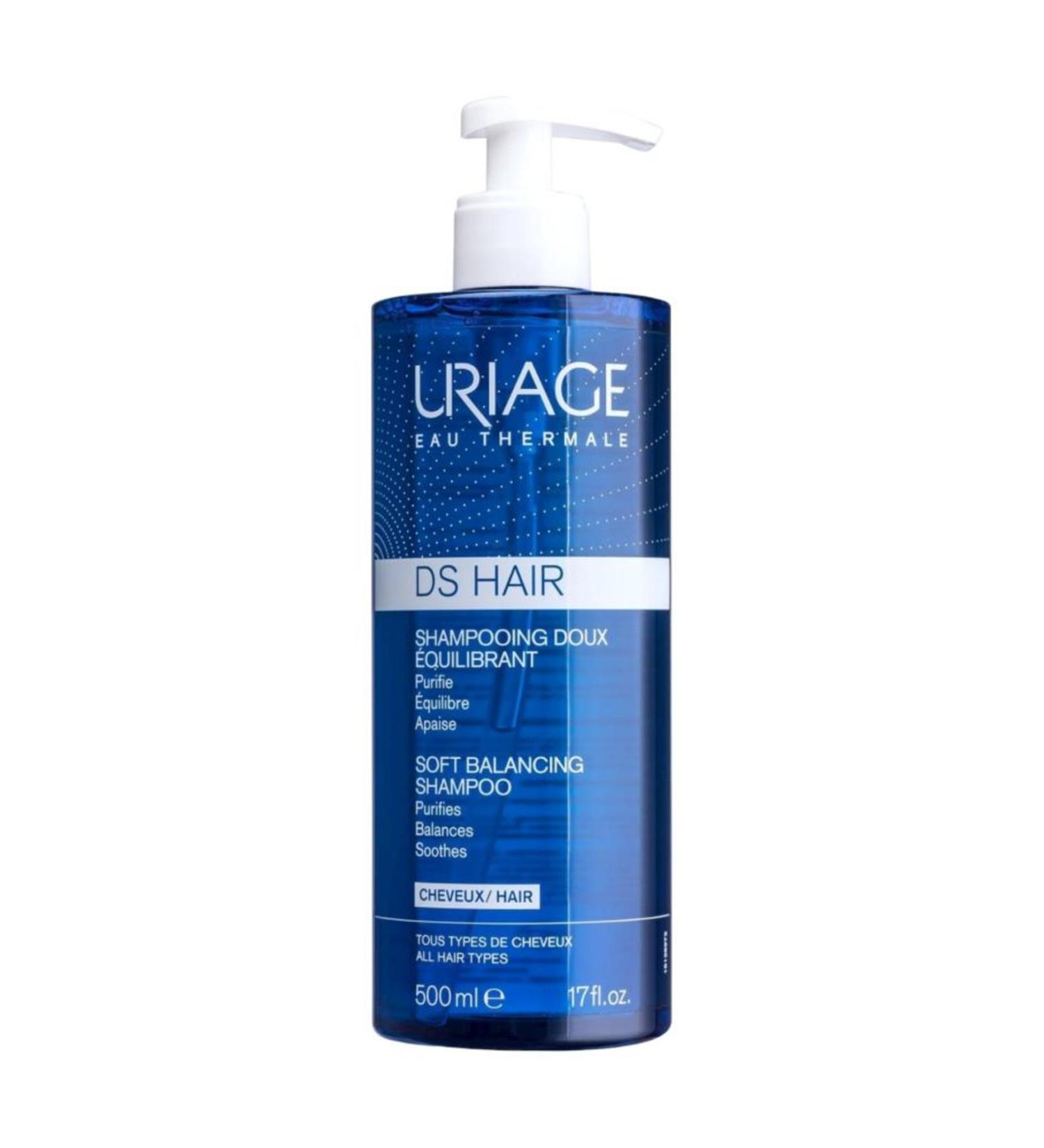 Uriage Ds Hair Soft Balancing Shampoo 500 ml