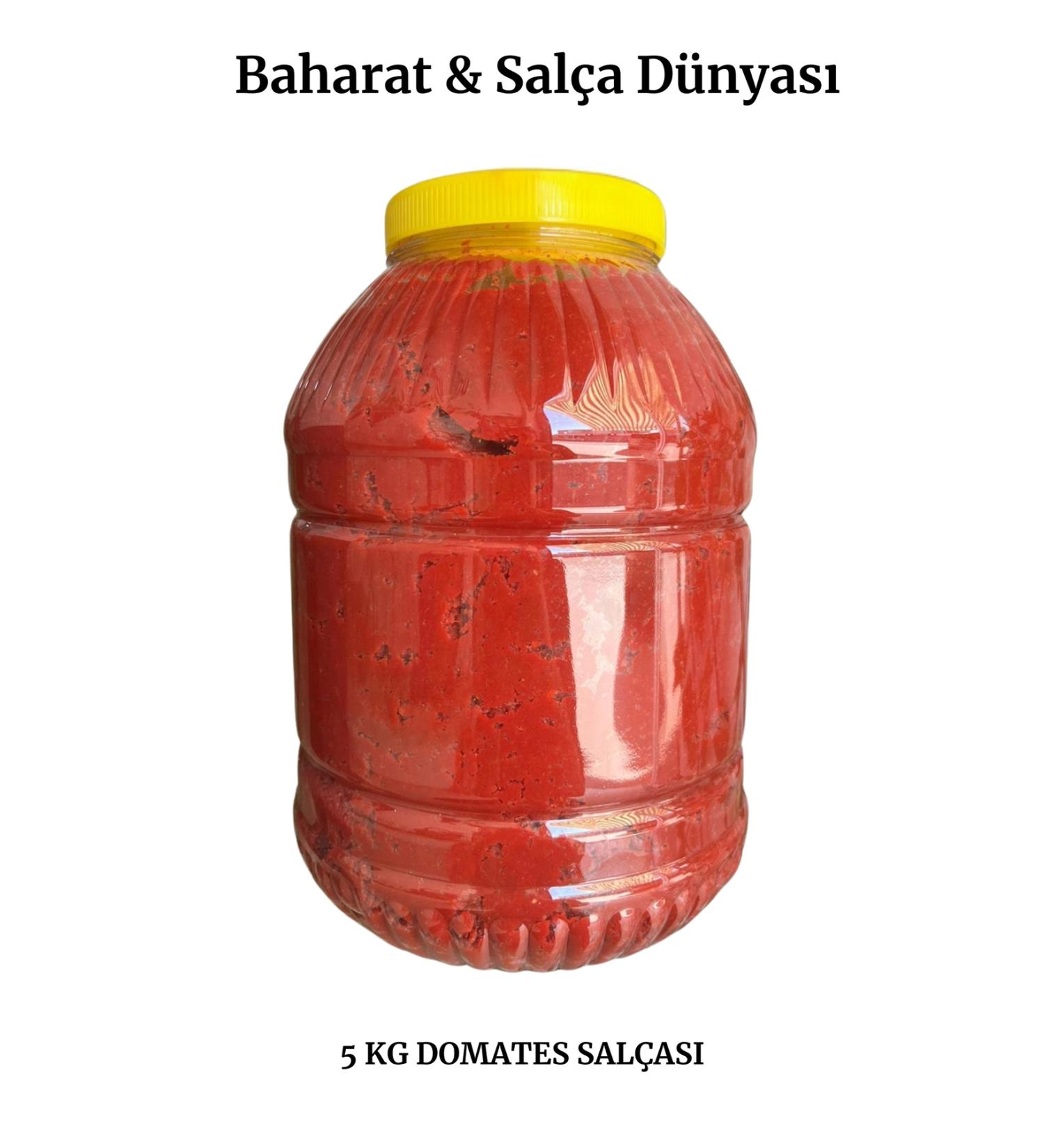 Haslider Spice Hatay Tomato Paste 5 Kg Can