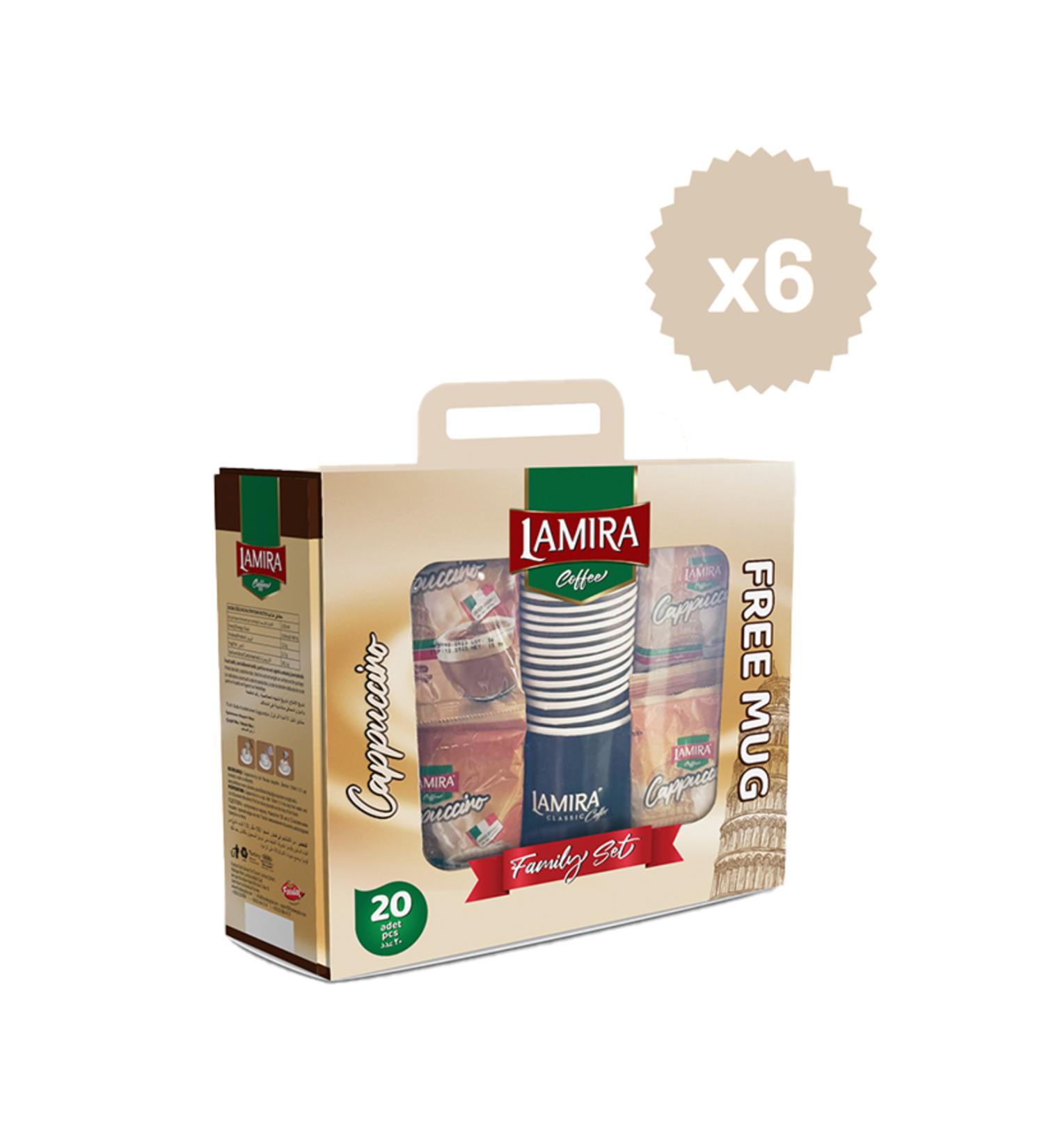LAM RA Lamira Cappuccino 25g 20pcs x 6Pack - Buy Online on GoSupps.com