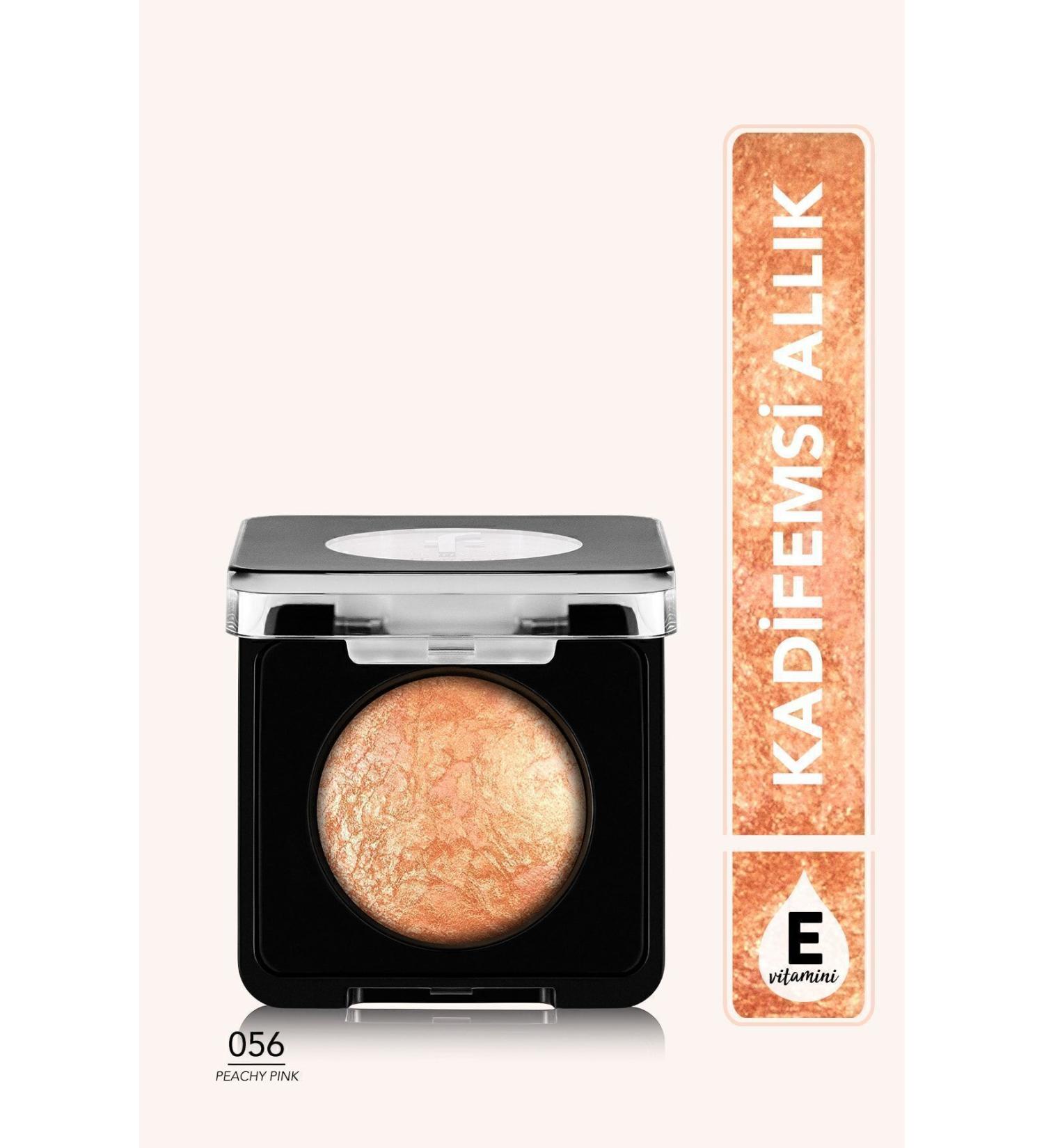 Flormar Illuminating Powder Blush that Spreads Without Leaving a Trace and Offers a Smooth and Natural Finish - 056 Peachy eleg.3283