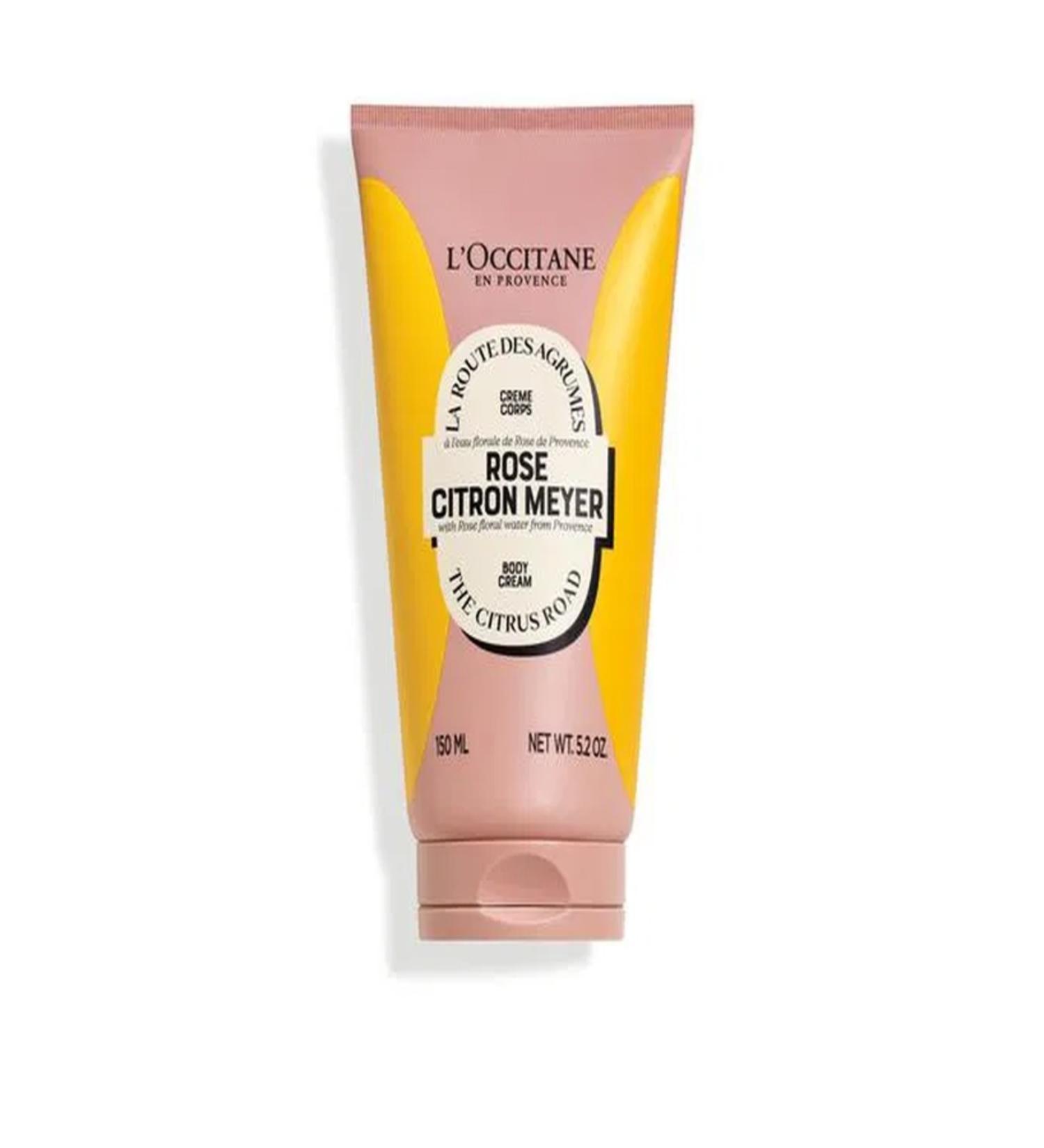 L'Occitane Loccitane Rose Citrus Meyer Lemon Body Cream 150ml