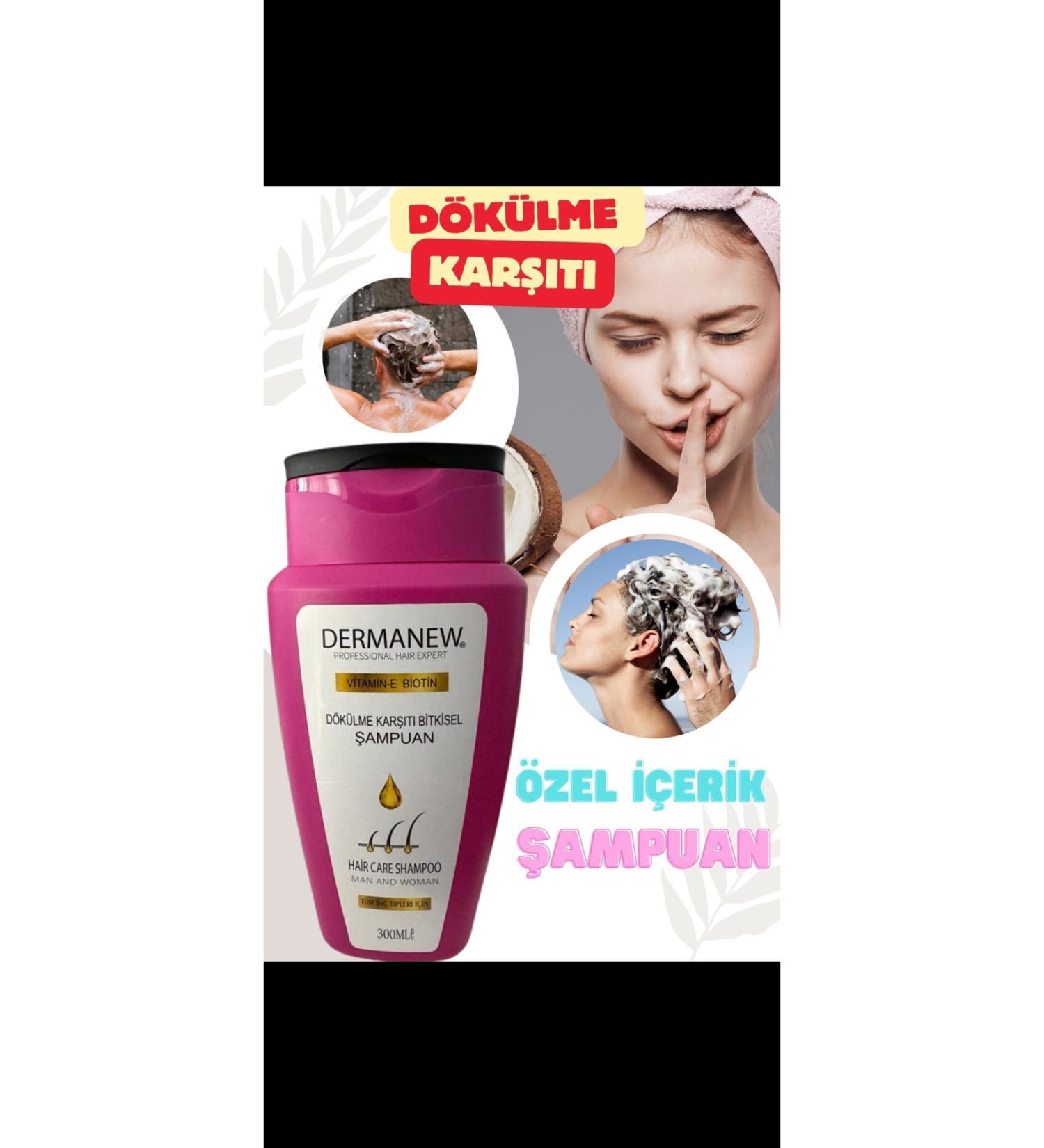 Dermanew hair Dermanew anti hair loss shampoo 300ml