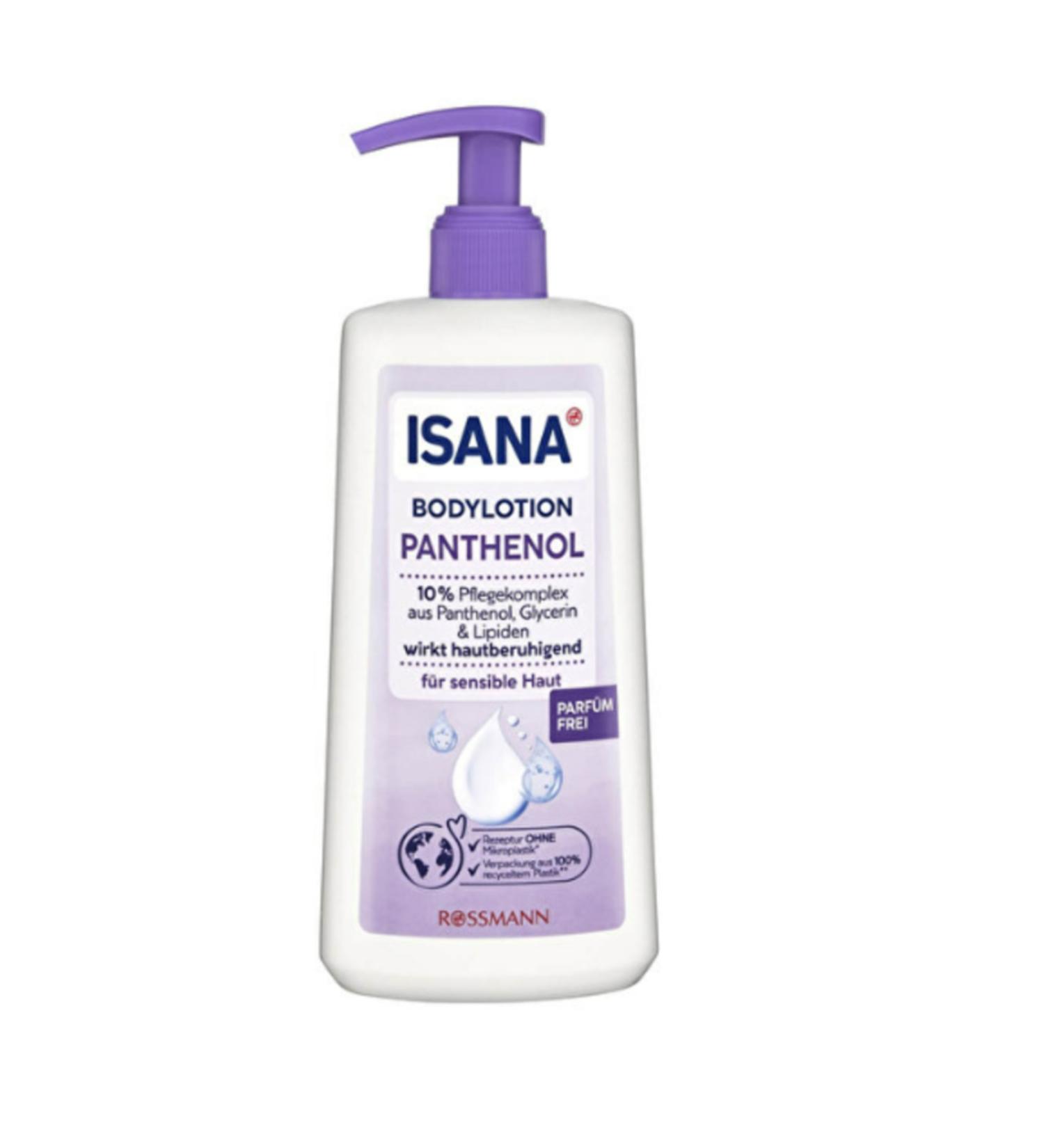 Isana Professional Isana Body Lotion Panthenol and Glycerin 300 ml