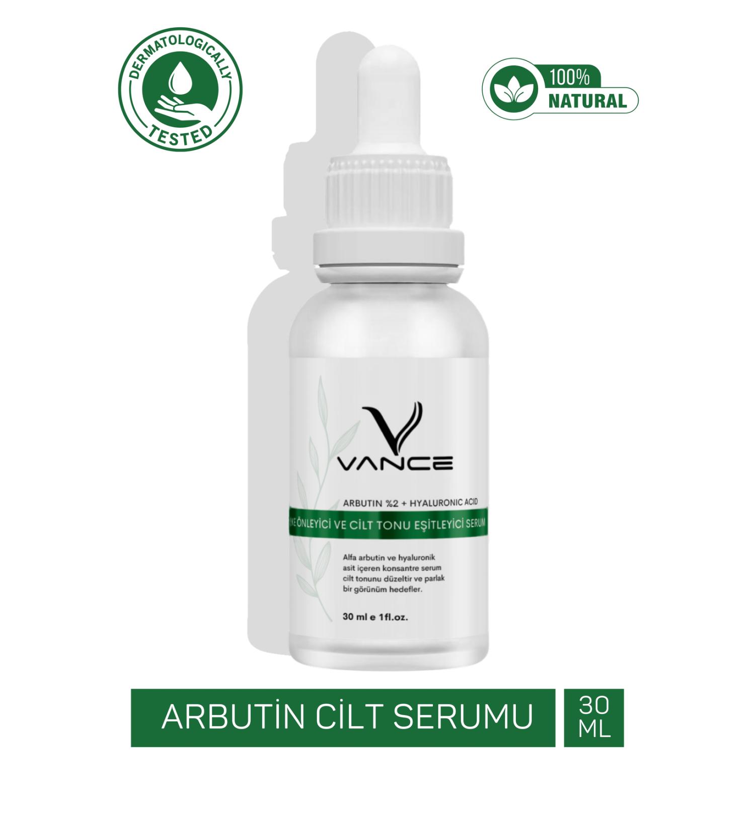 Vance Anti-Blemish Skin Tone Equalizer Arbutin Serum (ARBUTIN 2% HYALURONICA CID)