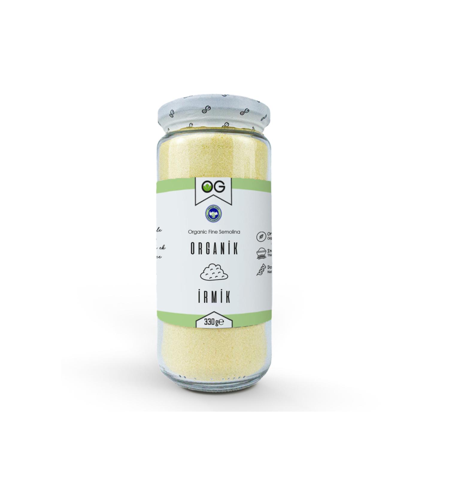 OG natural Organic Semolina 330 Gr +6 Months