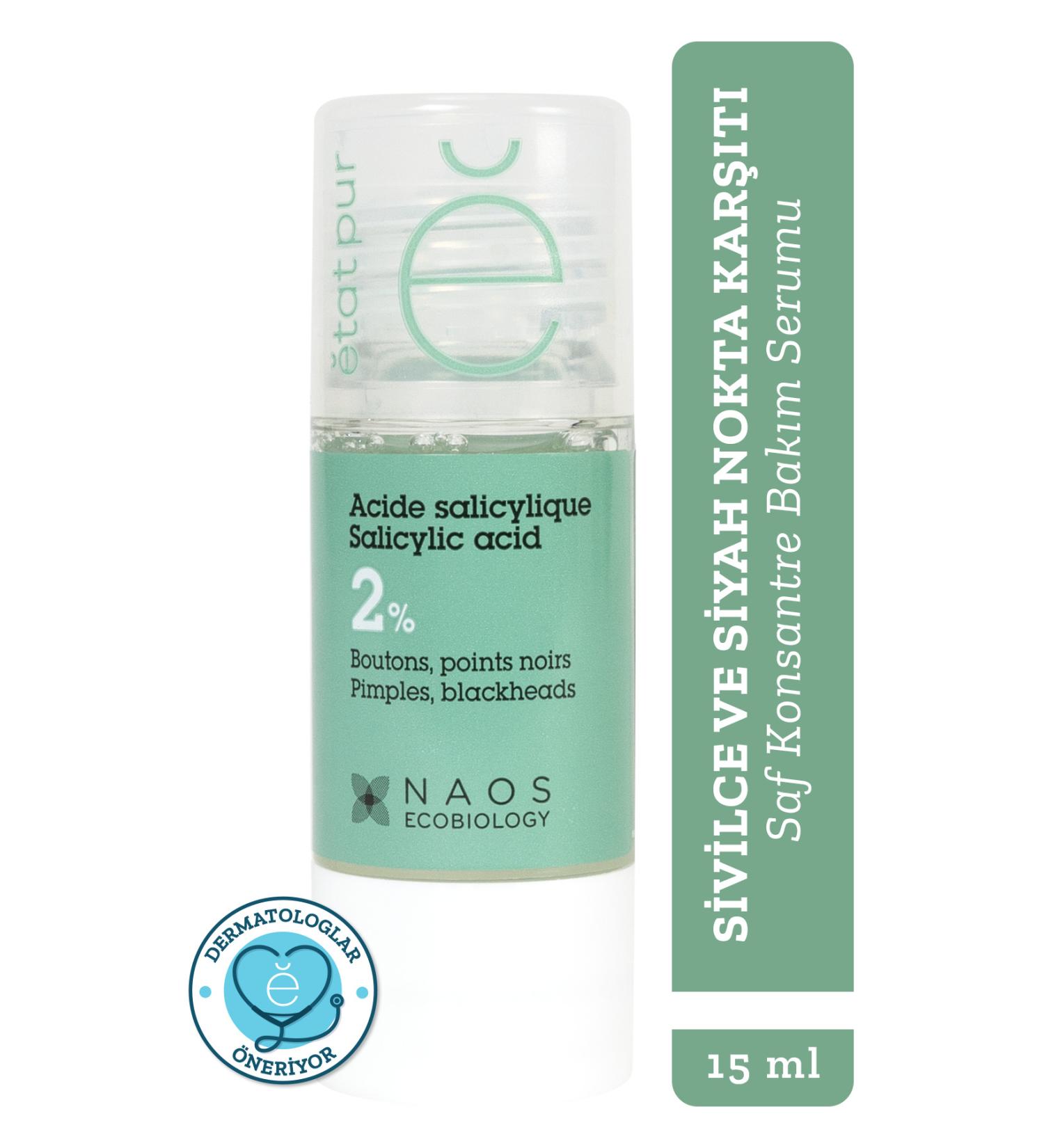 Etat Pur Active Salicylic Acid 2% 15 ml - Buy Online on GoSupps.com