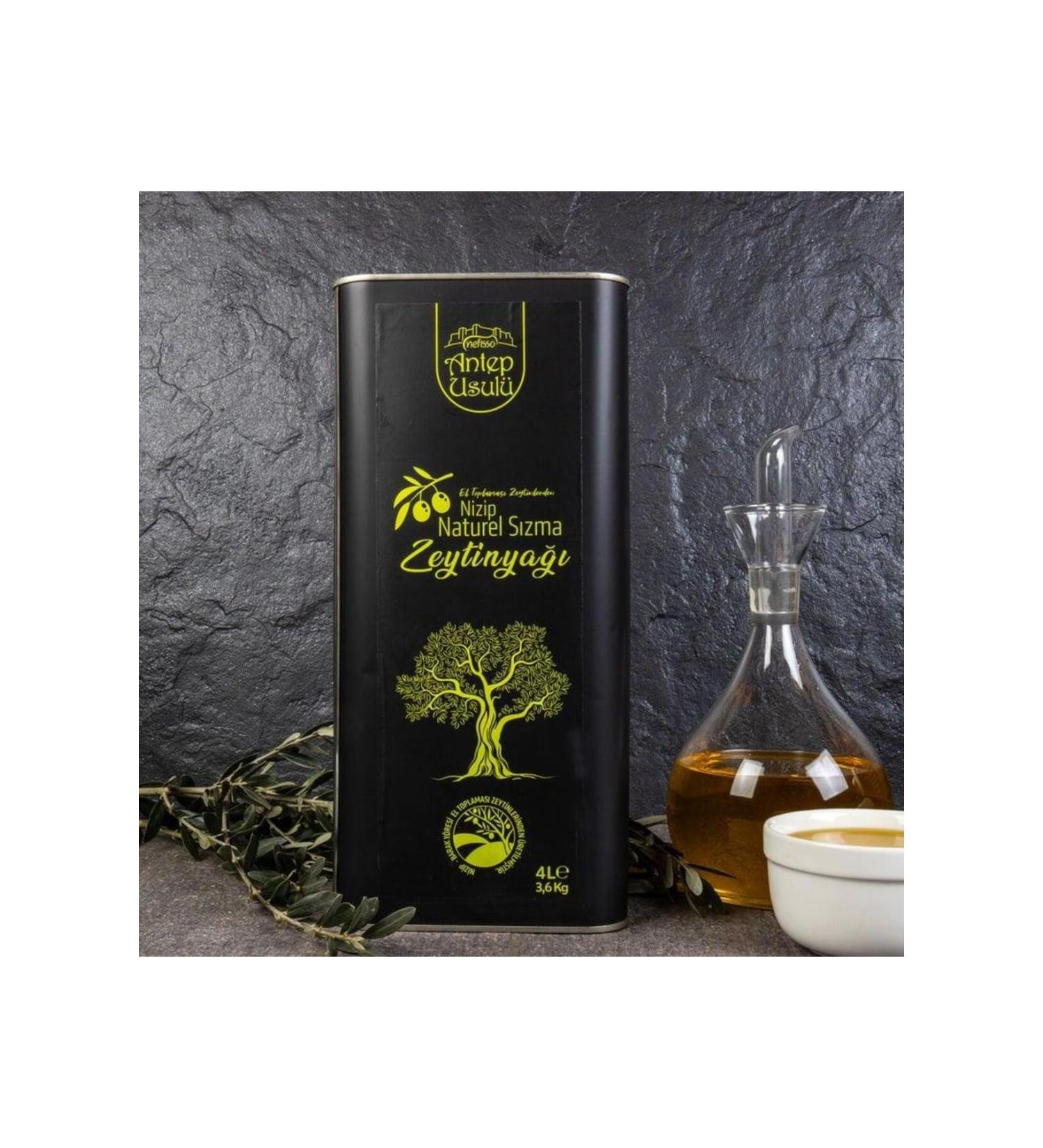 NEF SSO N Z P NATURAL EXTRA VIRGIN OLIVE OIL 4000 ML - 3600G TIN