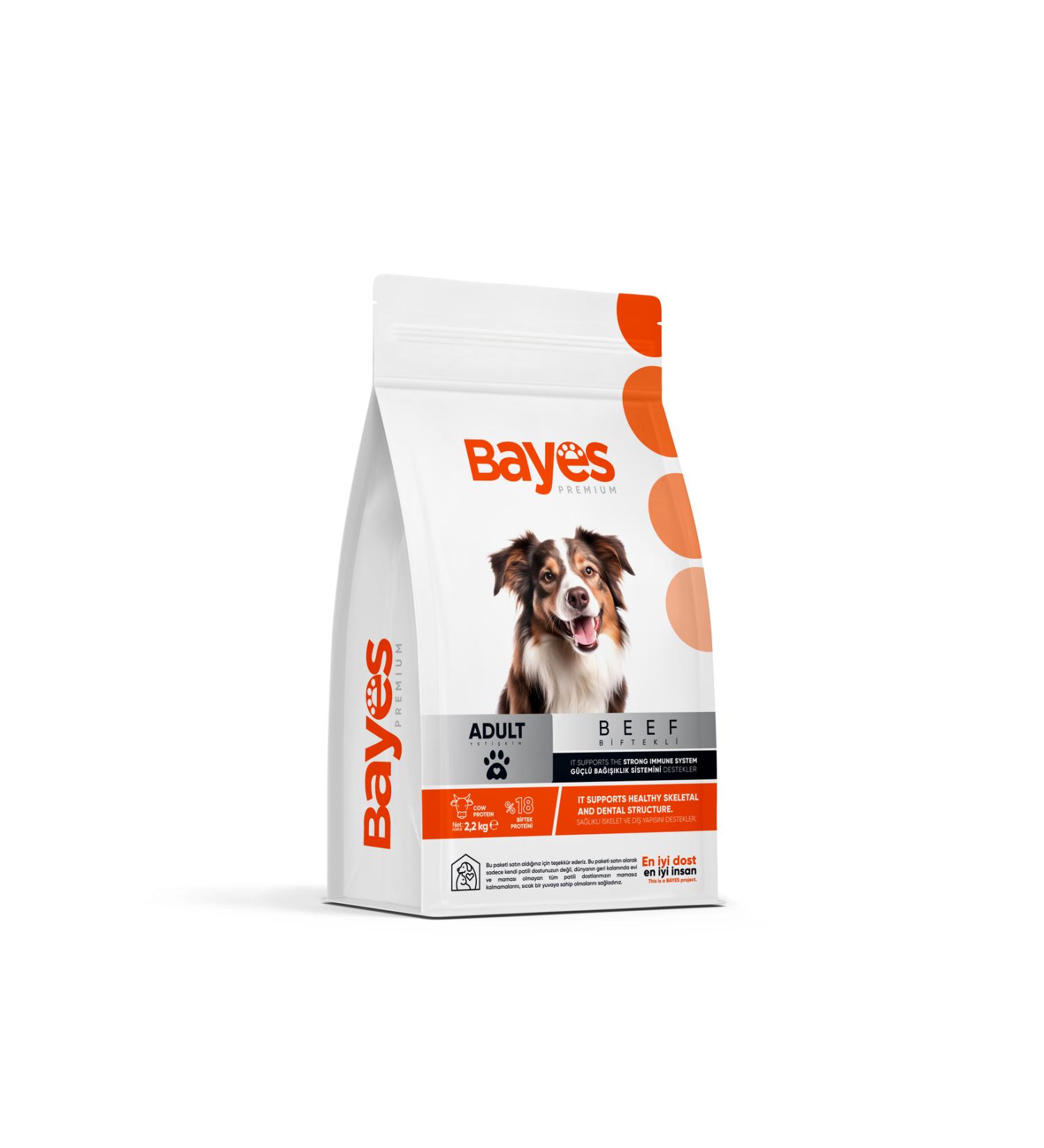 Bayes Adult Dog Steak 2.2 Kg