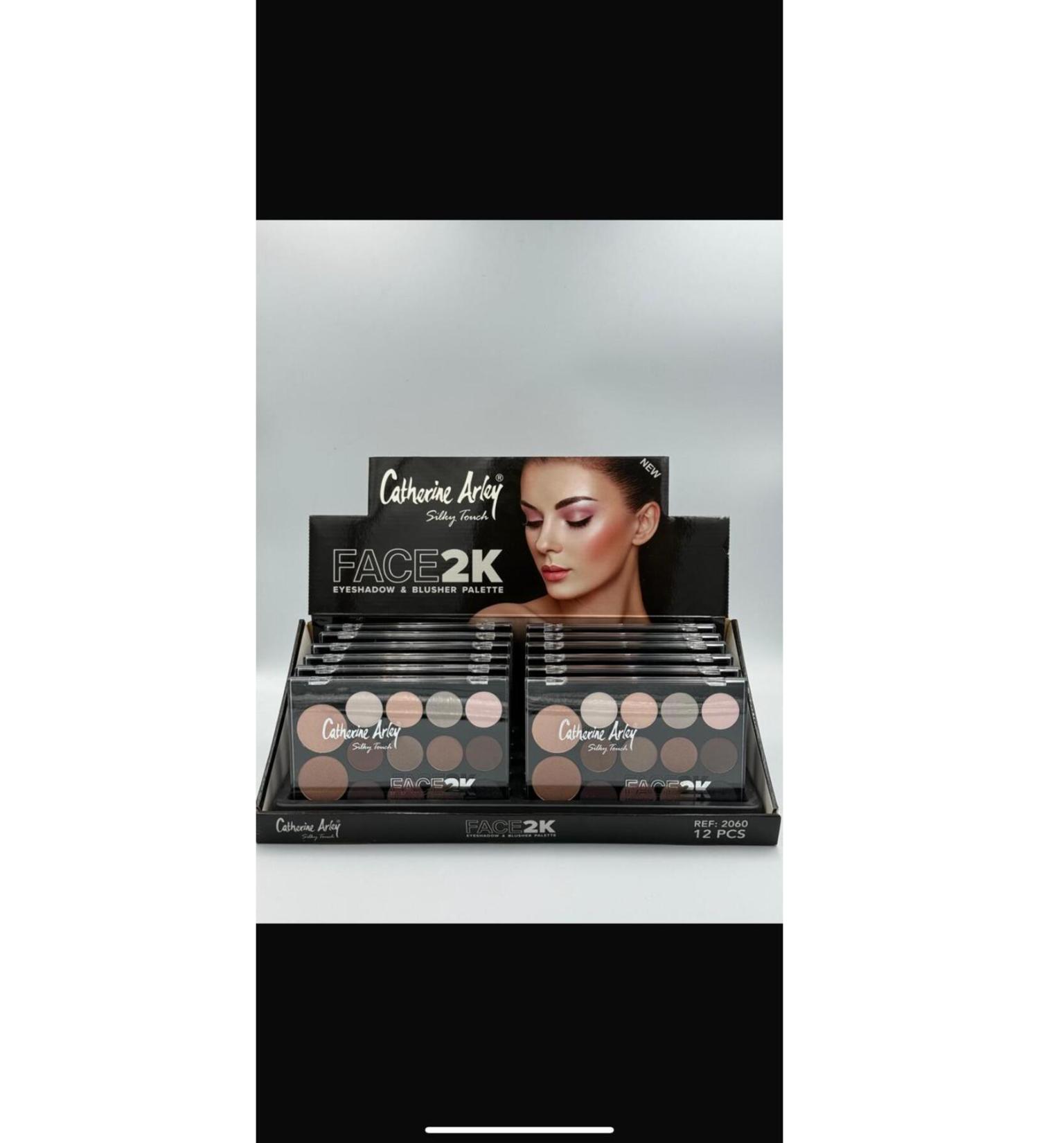 Catherine Arley Face 2K Eyes & Blush Palette