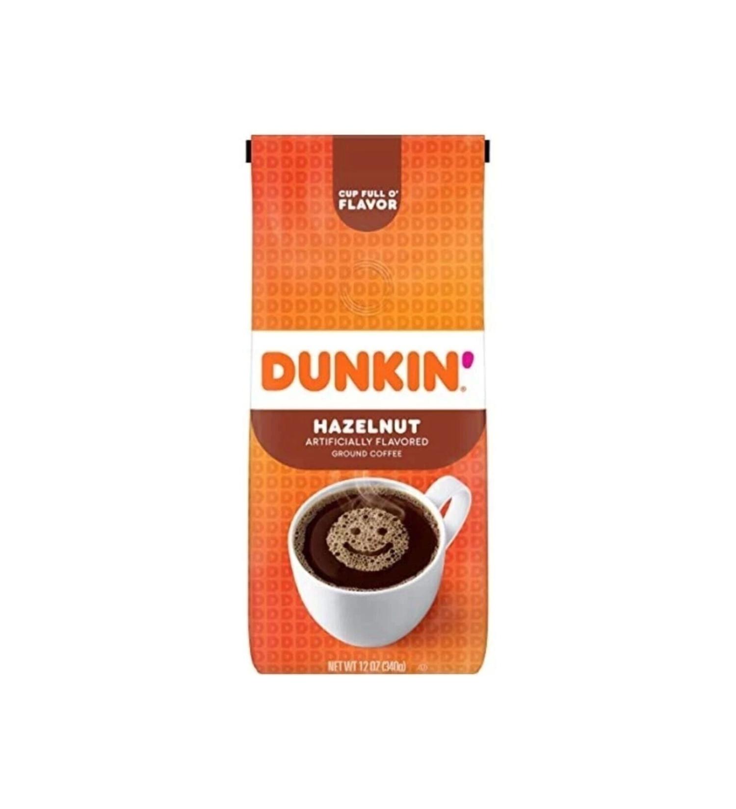 Maxwell Dunkin Donuts Hazelnut Fitre Coffee 340 gr
