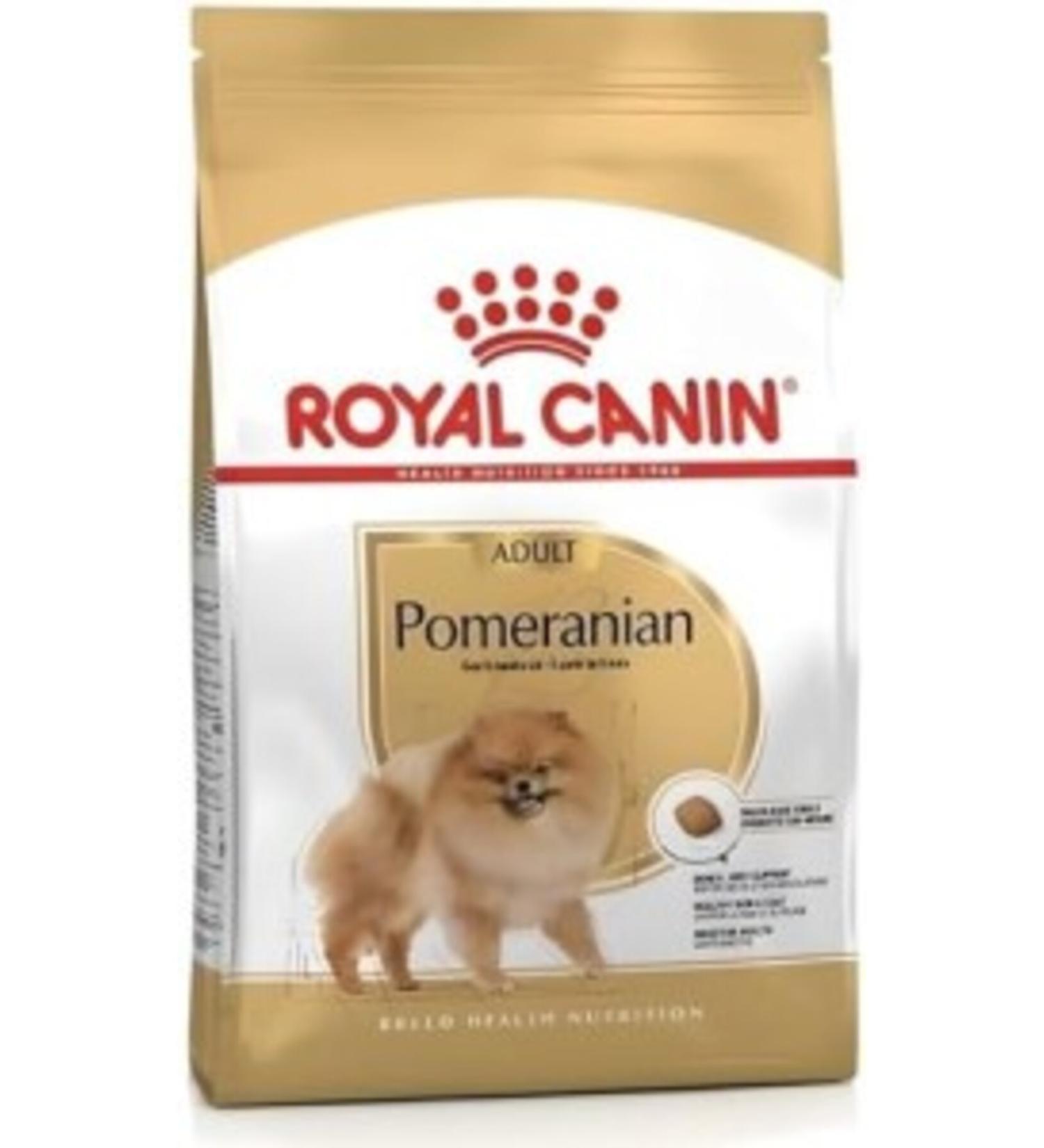 Royal Canin Pomeranian Adult Dog Breed Food 3 Kg Colorful
