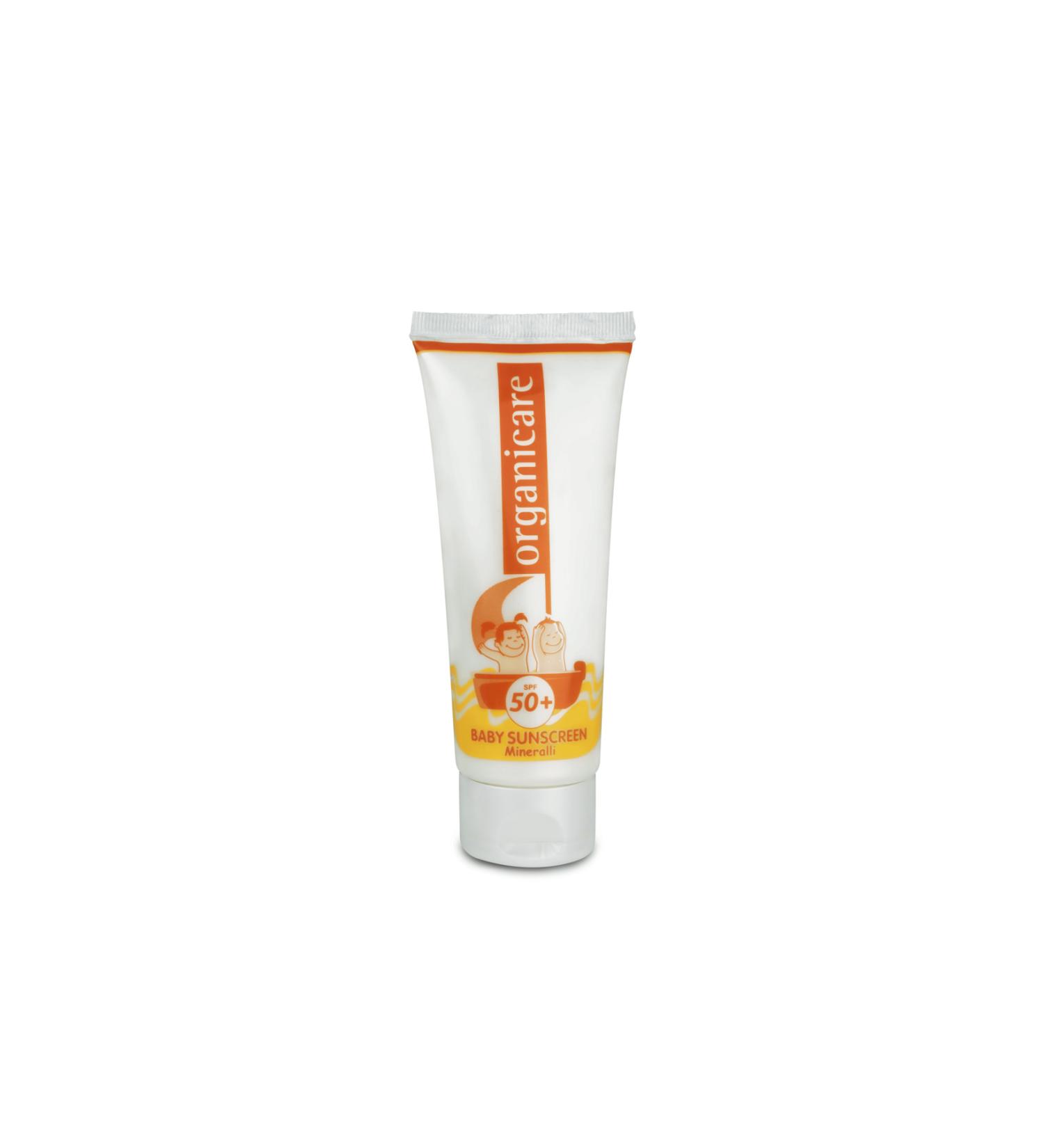 Organicare Baby Sunscreen Baby and Child Protective Spf 50 Sun Lotion