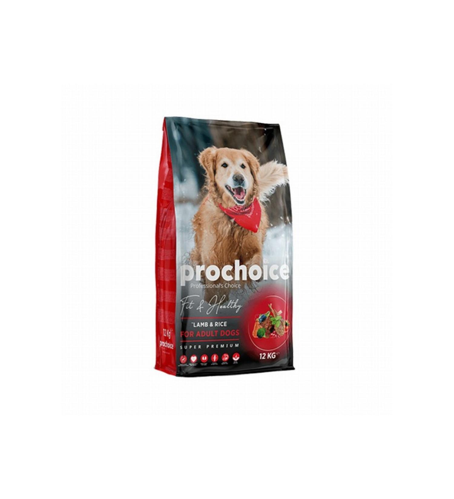 Pro Choice Pro Choice Fit Healthy Lamb and Rice Adult Dog Food 12 Kg