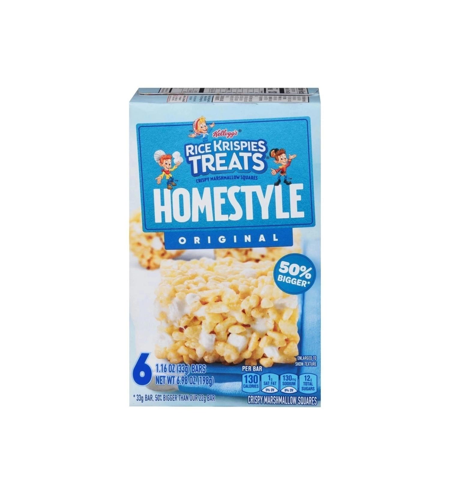 Hostess Rice Kr sp es Treats Homestyle Original 6 Bars 198 gr